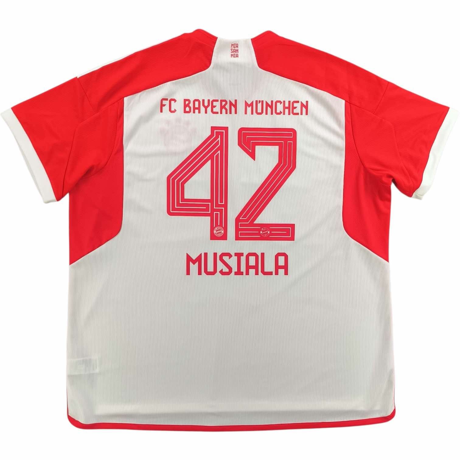 Adidas NEW Bayern Munich 23-24 home Musiala football jersey sz 3XL Size US XXL / EU 58 / 5 - 1 Thumbnail