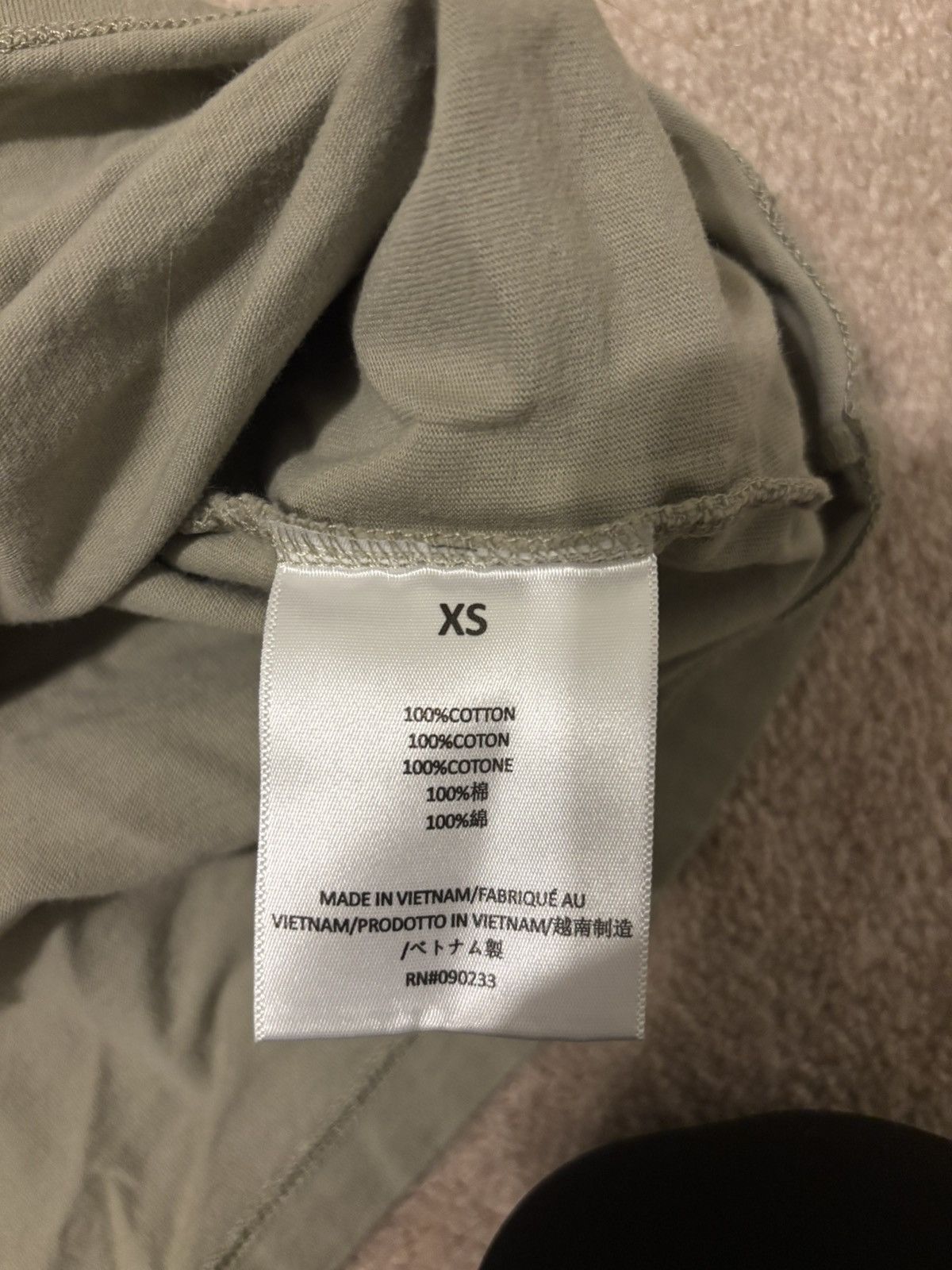 Essentials × Fear of God Fear of God Essentials T-Shirt Pistachio Size US S / EU 44-46 / 1 - 5 Thumbnail
