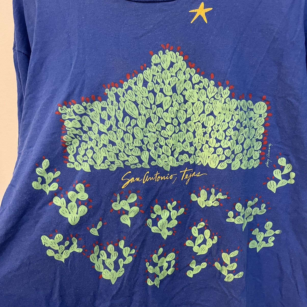 Vintage San Antonio cactus tee Size US XL / EU 56 / 4 - 2 Thumbnail