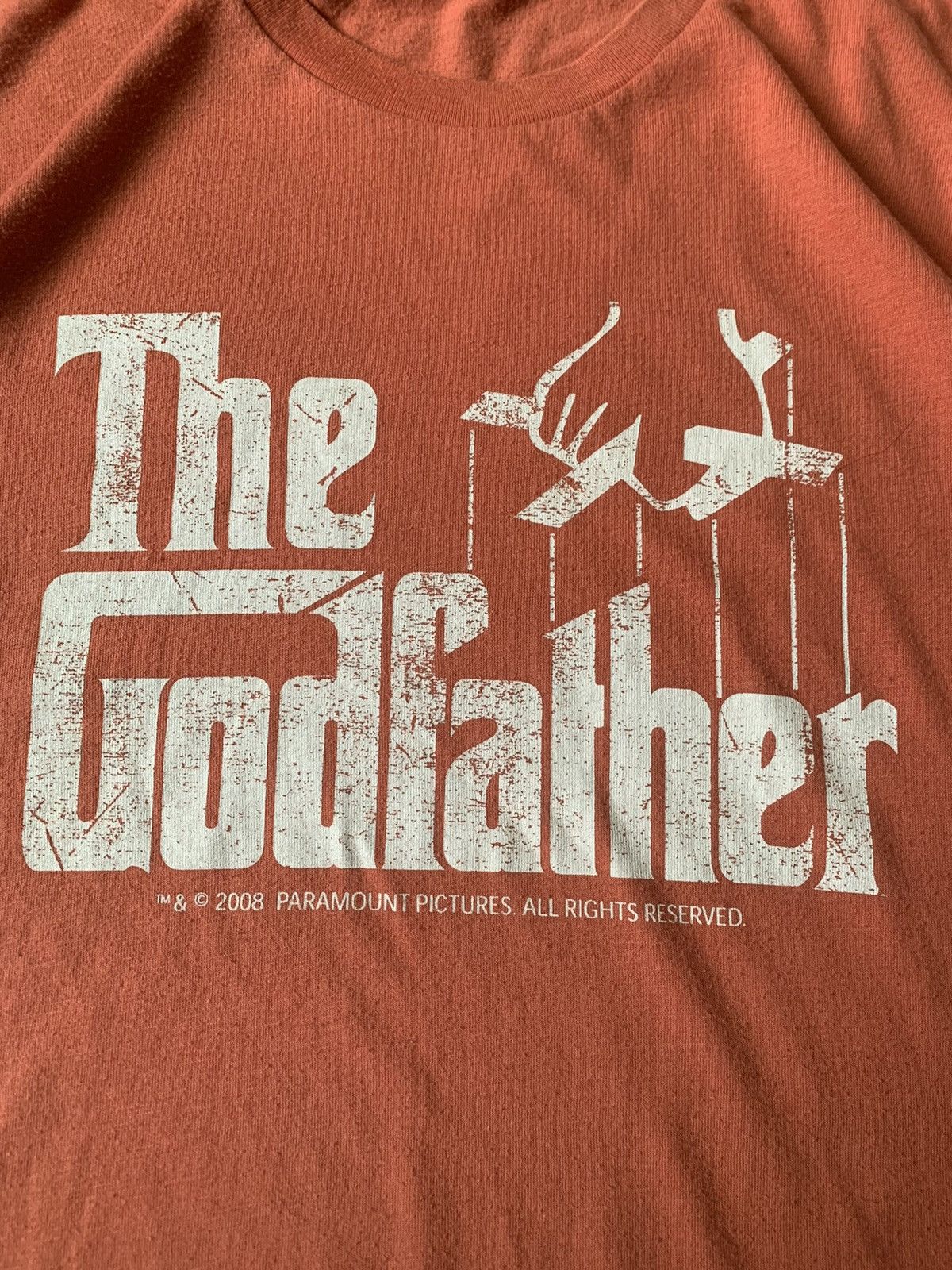 Vintage Vintage 2008 The Godfather Movie T Shirt Mafia Pablo Escobar Size US M / EU 48-50 / 2 - 4 Thumbnail