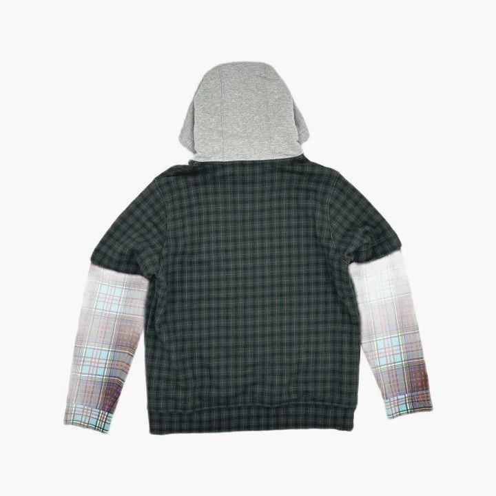 Burberry Burberry Burberry Color Blocked Plaid Hoodie-2507 Size US M / EU 48-50 / 2 - 3 Thumbnail