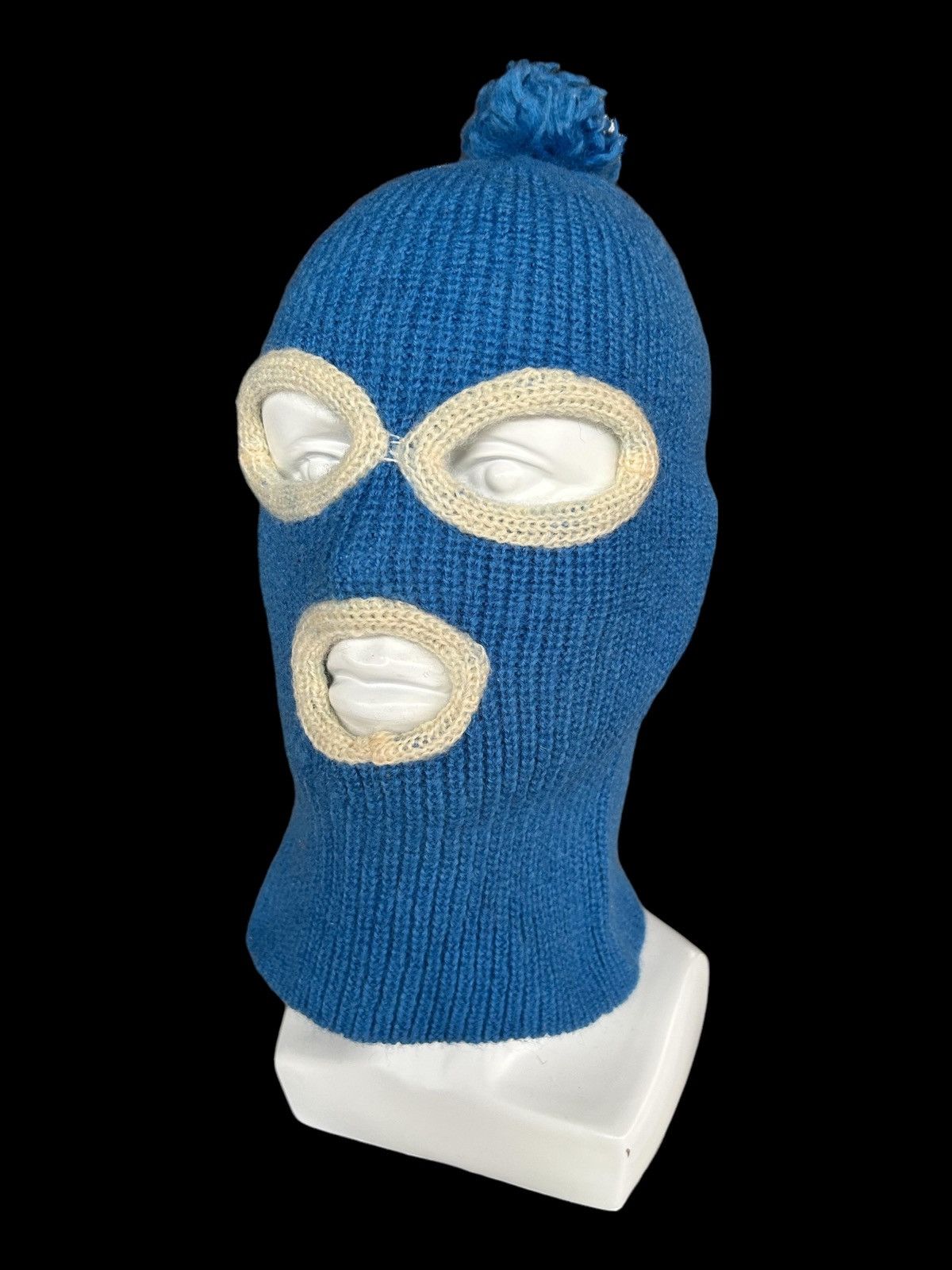 Japanese Brand × Kapital × Vintage Balaclava Masked Knitted Beanie Rare ☠️ Size ONE SIZE - 2 Thumbnail