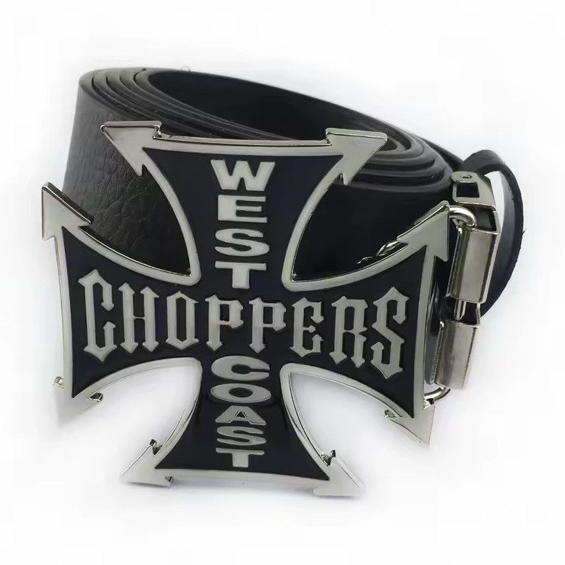 Other Punk Cross Gothic Belt Buckle Streetwear Size ONE SIZE - 1 Thumbnail