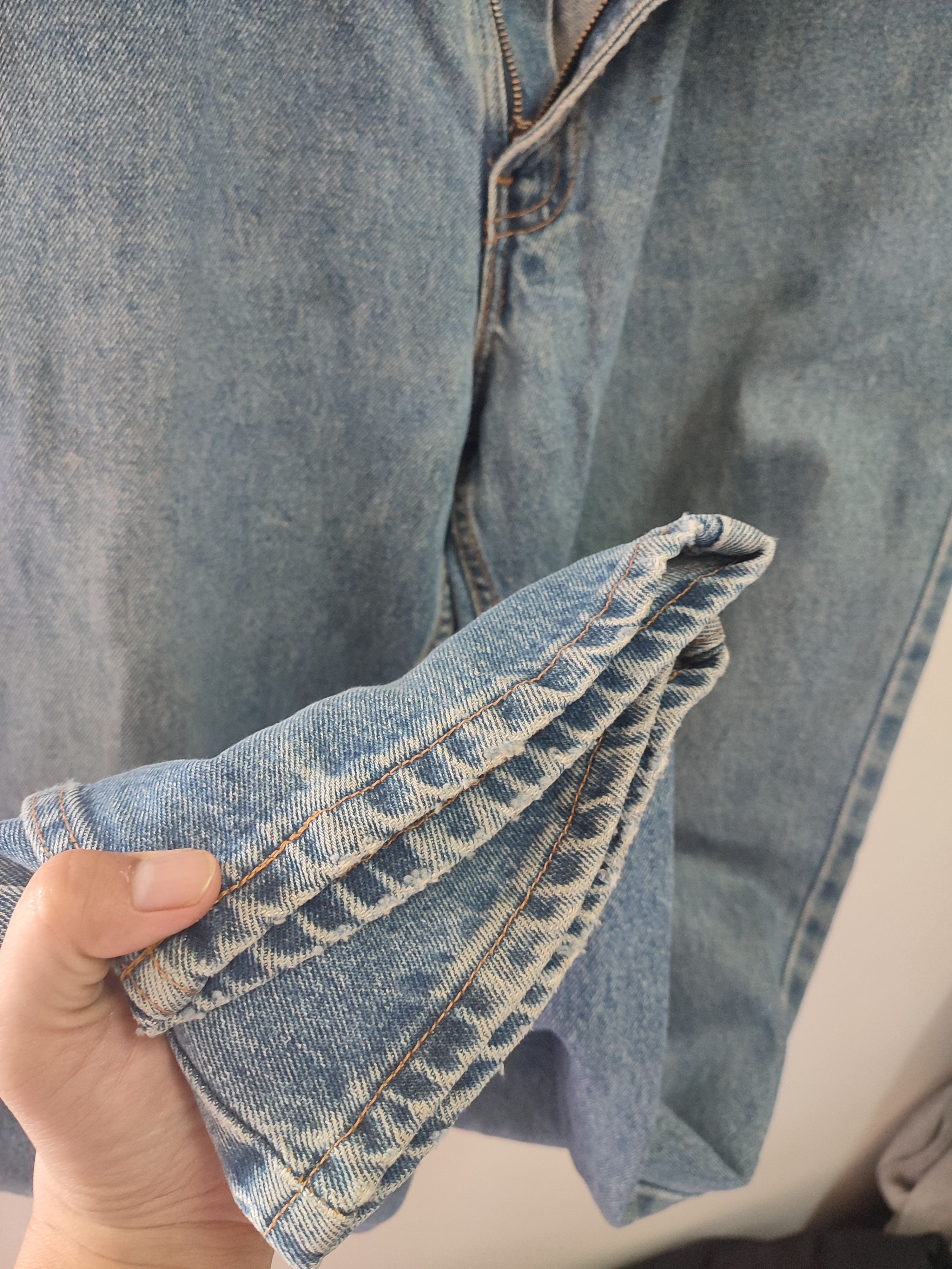 Levi's 💥Vtg Levi's 550 Orange Tab Jeans Size US 36 / EU 52 - 9 Thumbnail