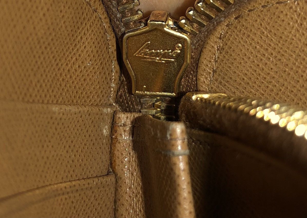 Prada Rare Prada Quilted Diamond Stitch Leather Wallet Camel Size ONE SIZE - 18 Thumbnail