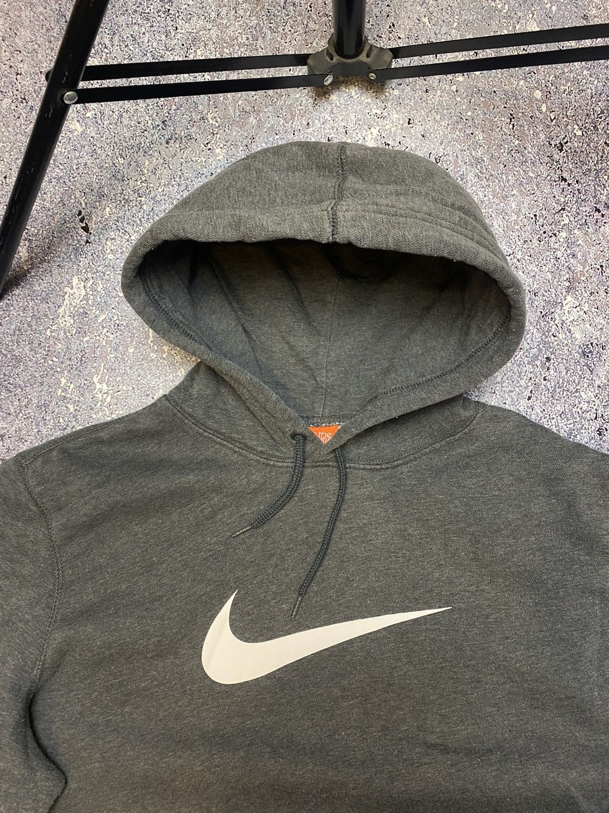Nike × Vintage 💥JAPANESE NIKE VINTAGE SWOOSH HOODIE Size US L / EU 52-54 / 3 - 6 Thumbnail