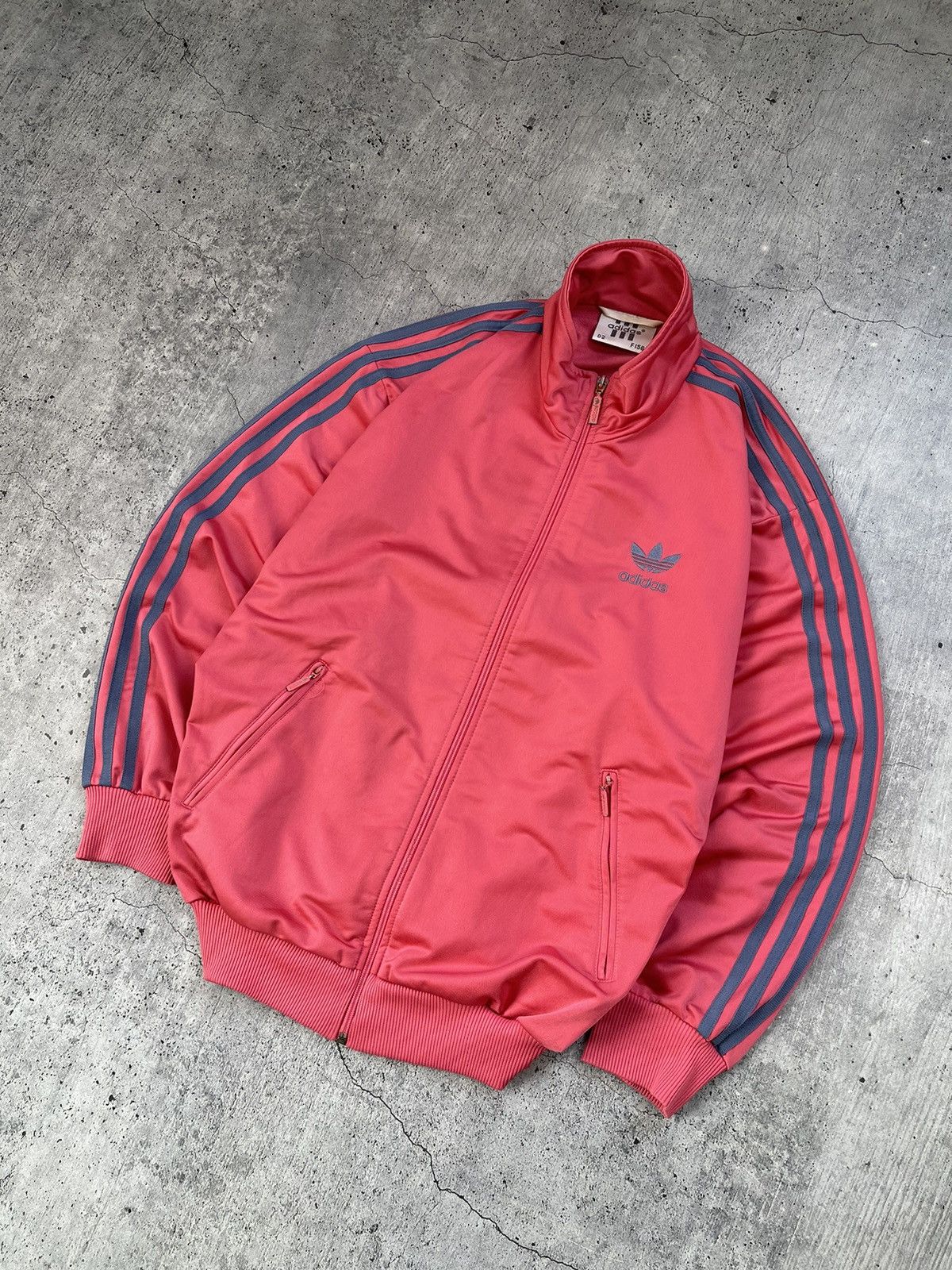 Adidas × Vintage Vintage Adidas Y2K track jacket Pink Size US M / EU 48-50 / 2 - 4 Thumbnail