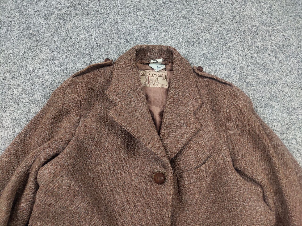 Harris Tweed Harris Tweed Scotland Vintage 50's Wool Blazer Jacket Size S / US 4 / IT 40 - 6 Thumbnail