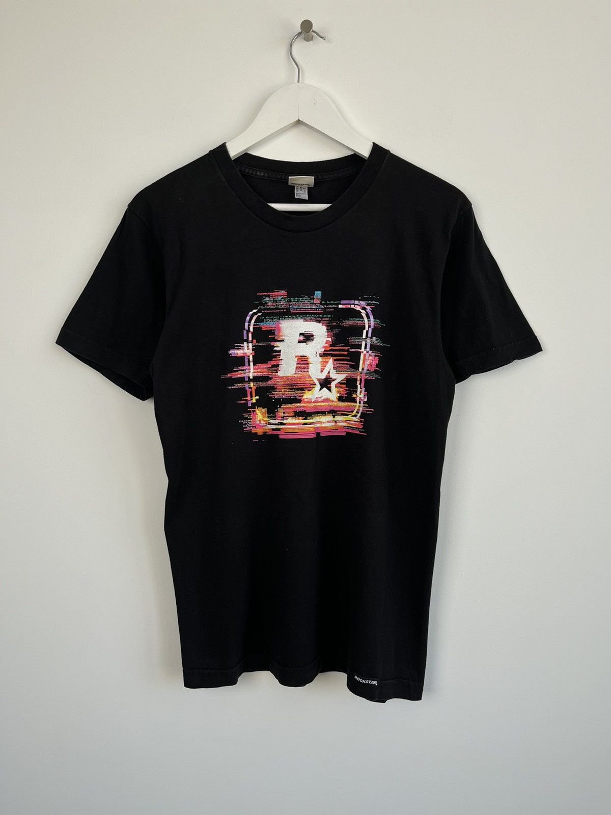 Rockstar Games Rockstar GTA VI Black Logotype Tee Size US M / EU 48-50 / 2 - 1 Thumbnail