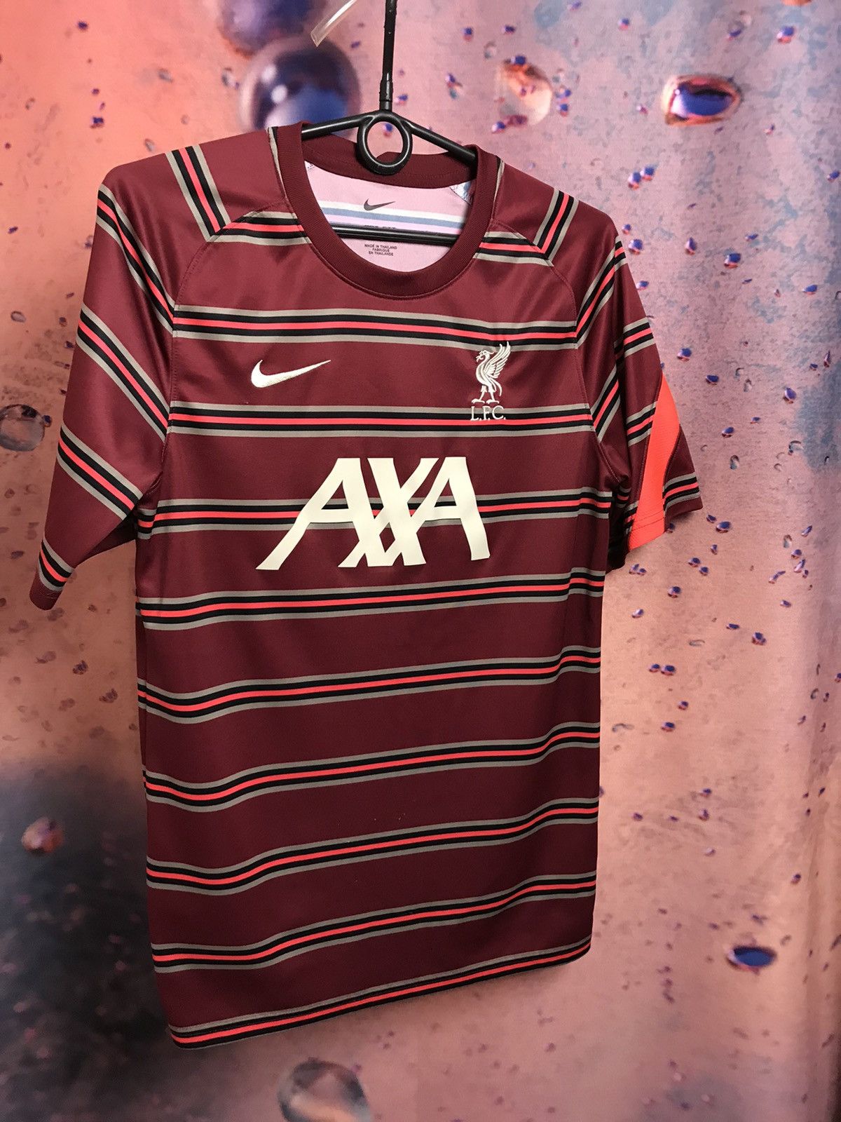 Nike Liverpool pre match soccer jersey Size US S / EU 44-46 / 1 - 2 Thumbnail