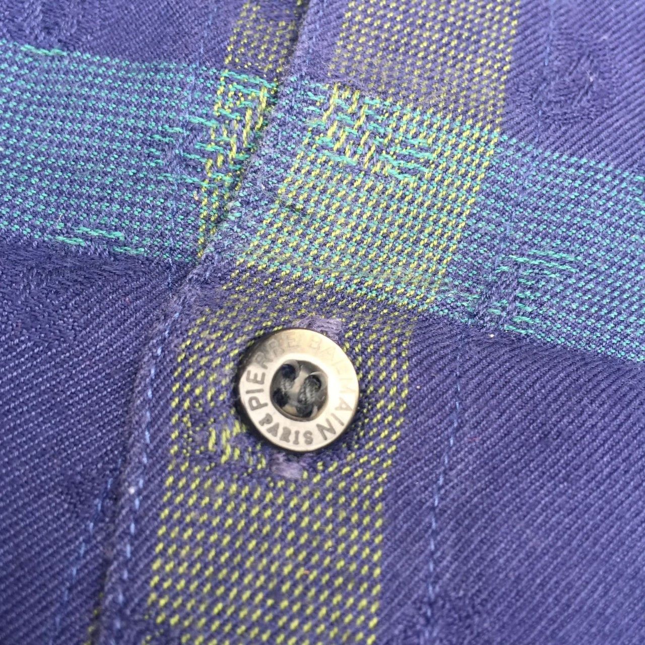 Balmain × Pierre Balmain × Vintage VINTAGE PIERRE BALMAIN PLAID BUTTON UPS SHIRTS Size US M / EU 48-50 / 2 - 6 Thumbnail