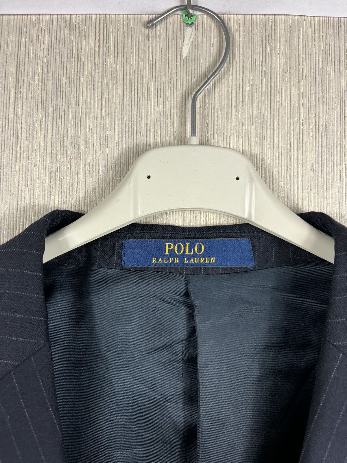 Polo Ralph Lauren × Ralph Lauren Polo Ralph Lauren wool navy light striped blazer jacket Size 48R - 12 Thumbnail