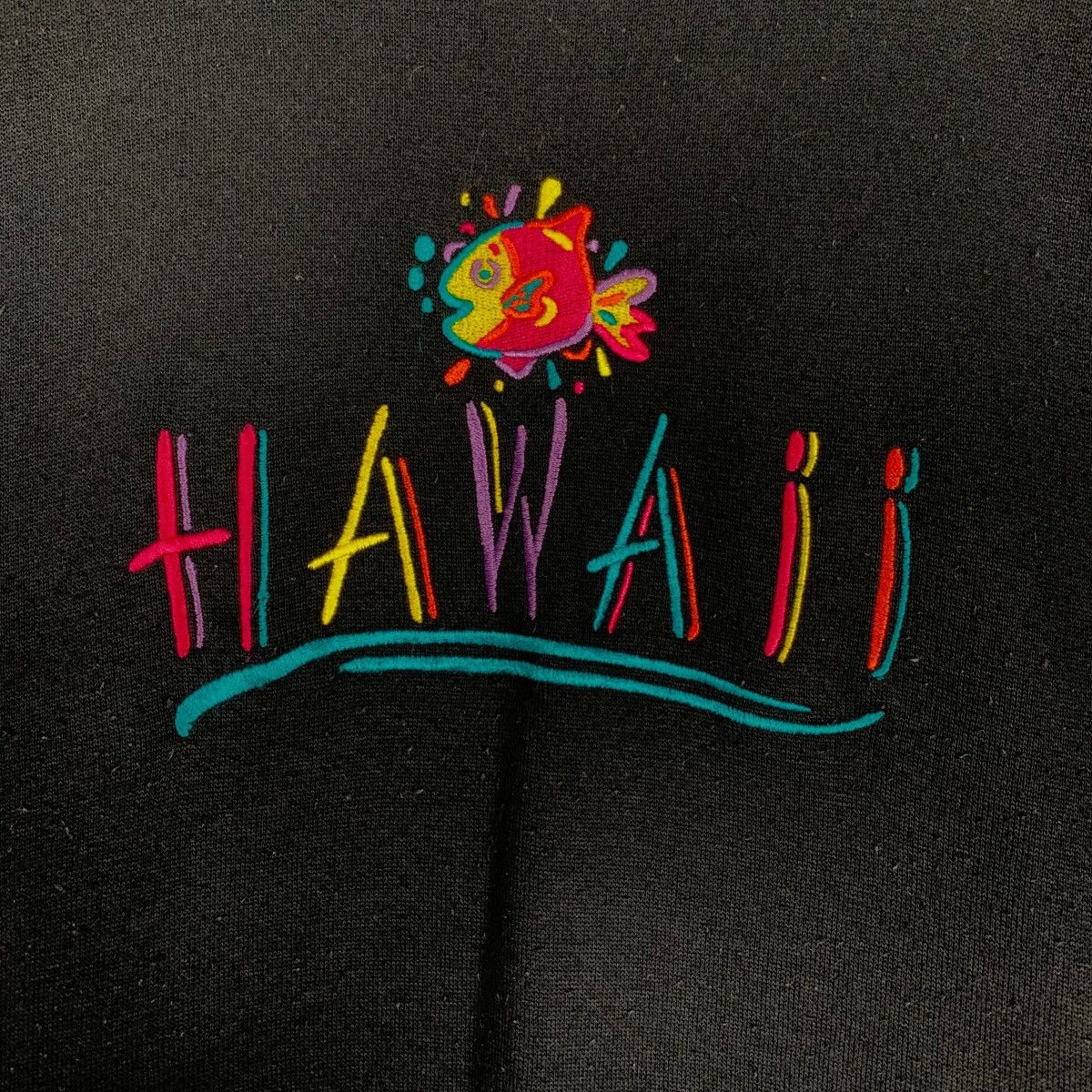 Vintage HRLA Los Angeles Hawaii Big Logo Sweatshirt #0695-C32 Size US M / EU 48-50 / 2 - 7 Thumbnail