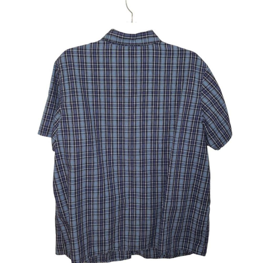 Designer CT260 Style & Co Ladies Short Sleeve Button Down Top 16W Size XXL / US 16-18 / IT 52-54 - 3 Thumbnail