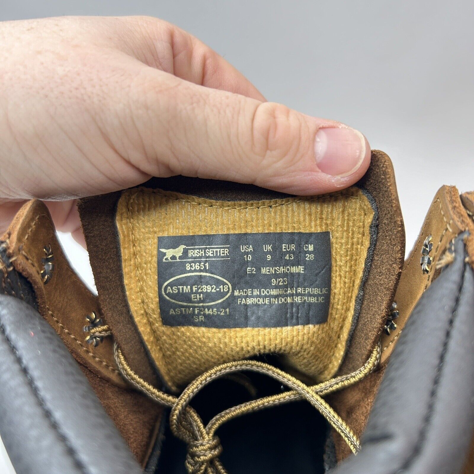 Other Irish Setter 6" Ashby Soft Toe Red Wing Boots “Light Brown” Size US 10 / EU 43 - 7 Thumbnail