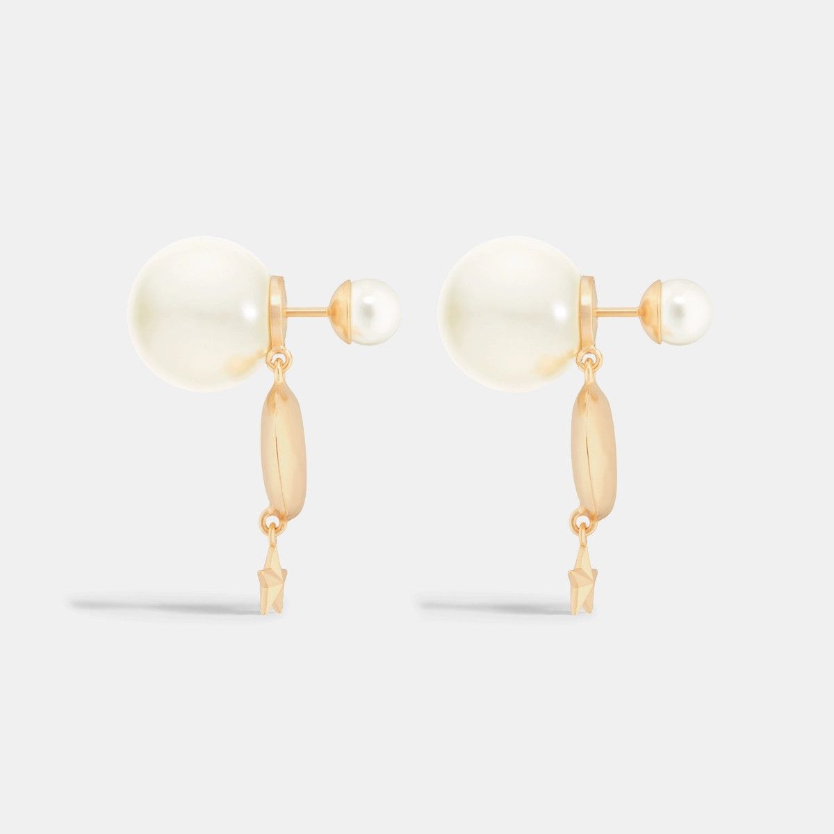 Dior o1bcso1str0126 Size:OS/Tribales Earrings in Golden/White Size ONE SIZE - 2 Thumbnail