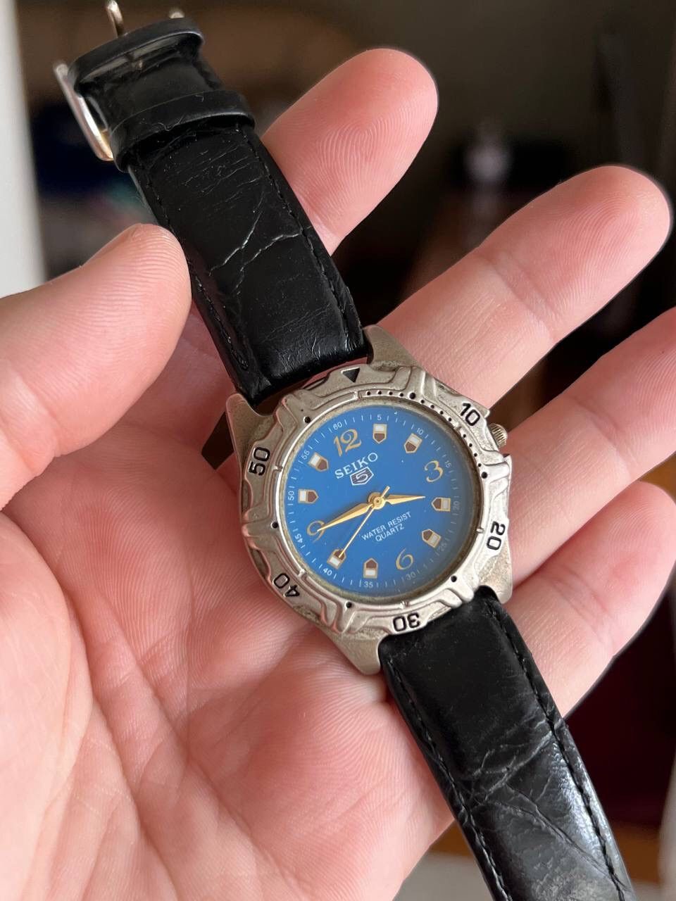 Japanese Brand × Seiko 90s Rare Seiko 5 Futuristic Watch Japanese Brand Quartz Movt Size ONE SIZE - 13 Thumbnail