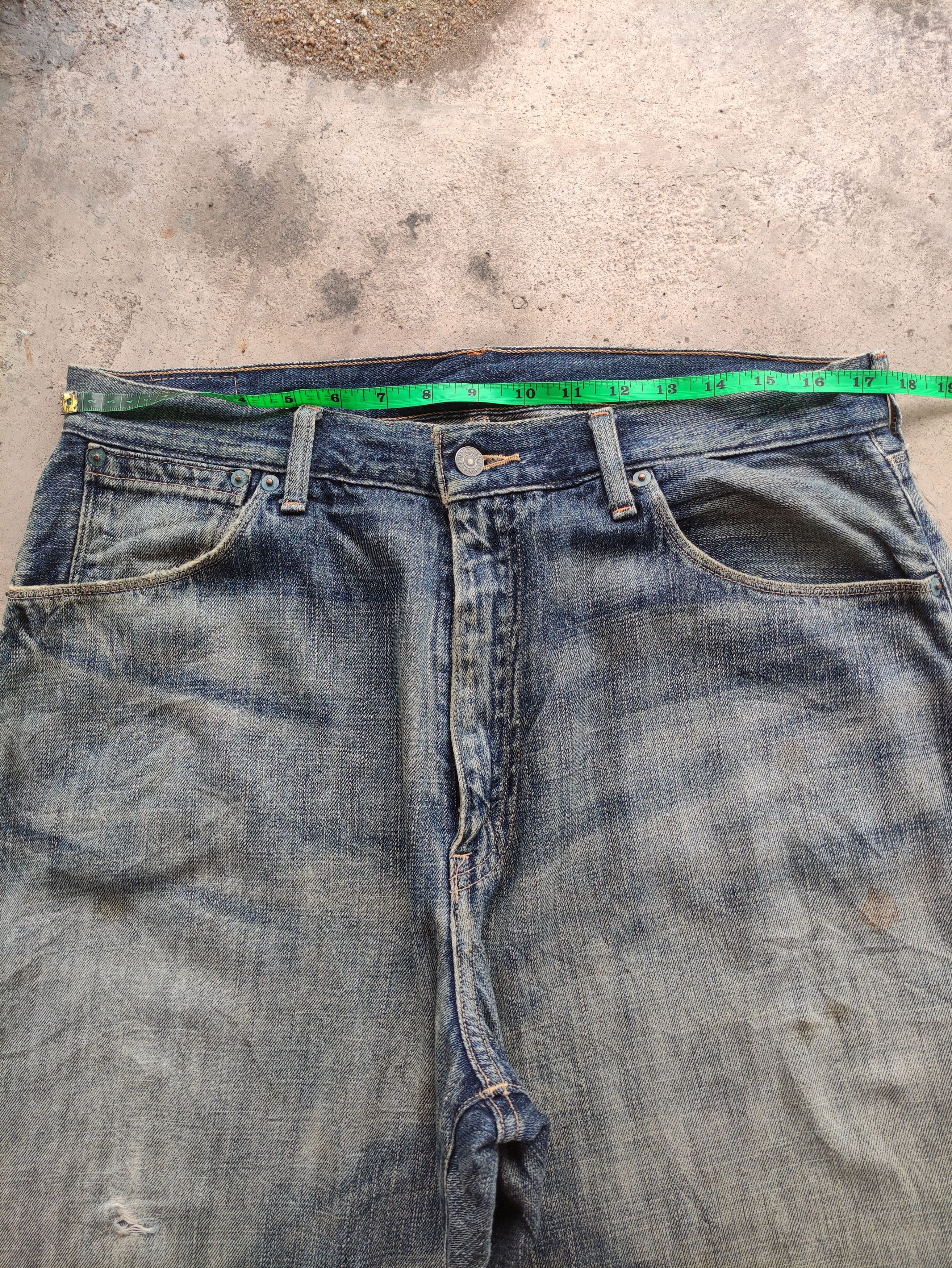 Levi's Vintage Levis 554 Baggy Denim Distressed Faded Jean Size US 36 / EU 52 - 6 Thumbnail