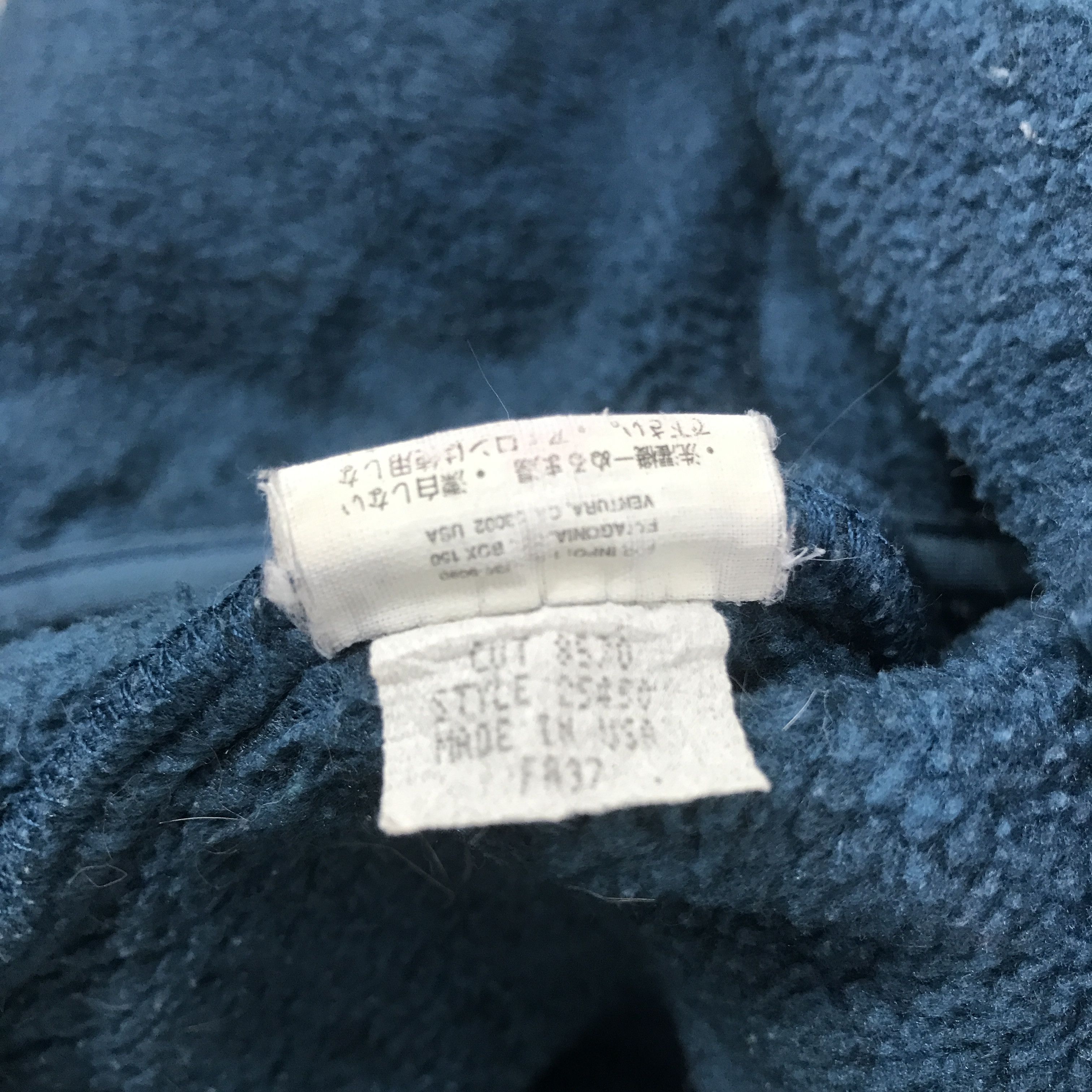 Patagonia Pantagonia fleece single pocket jacket Size US S / EU 44-46 / 1 - 11 Thumbnail