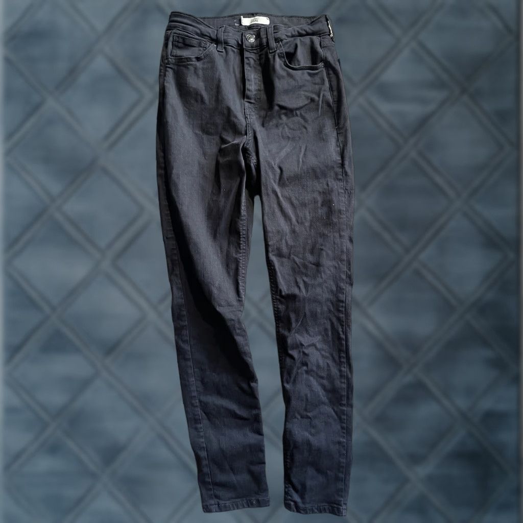 Topshop Topshop Moto Jeans Womens 28x32 Jamie Skinny Denim Pants Dark Wash Black Button Zip Denim Jeans Women Style Classic Slim Fit 28 Womens Mens? Size 28" / US 6 / IT 42 - 1 Thumbnail