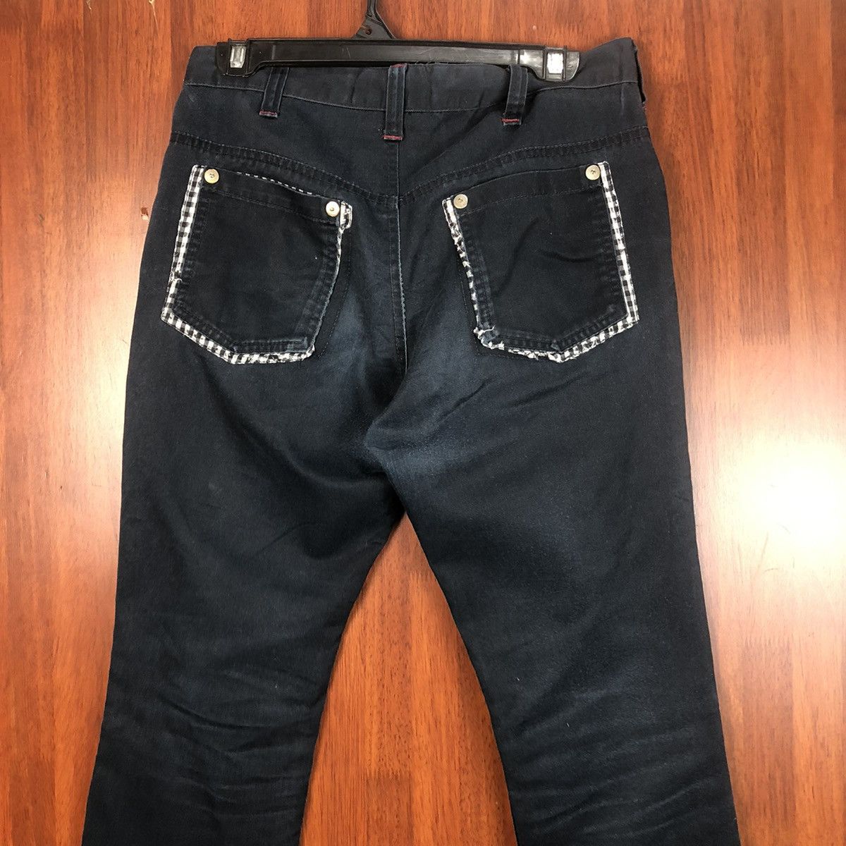 Japanese Brand × Seditionaries × Vintage Grangesta Standard punk ripped Dark Blue Pants #7476 Size 30" / US 8 / IT 44 - 11 Thumbnail