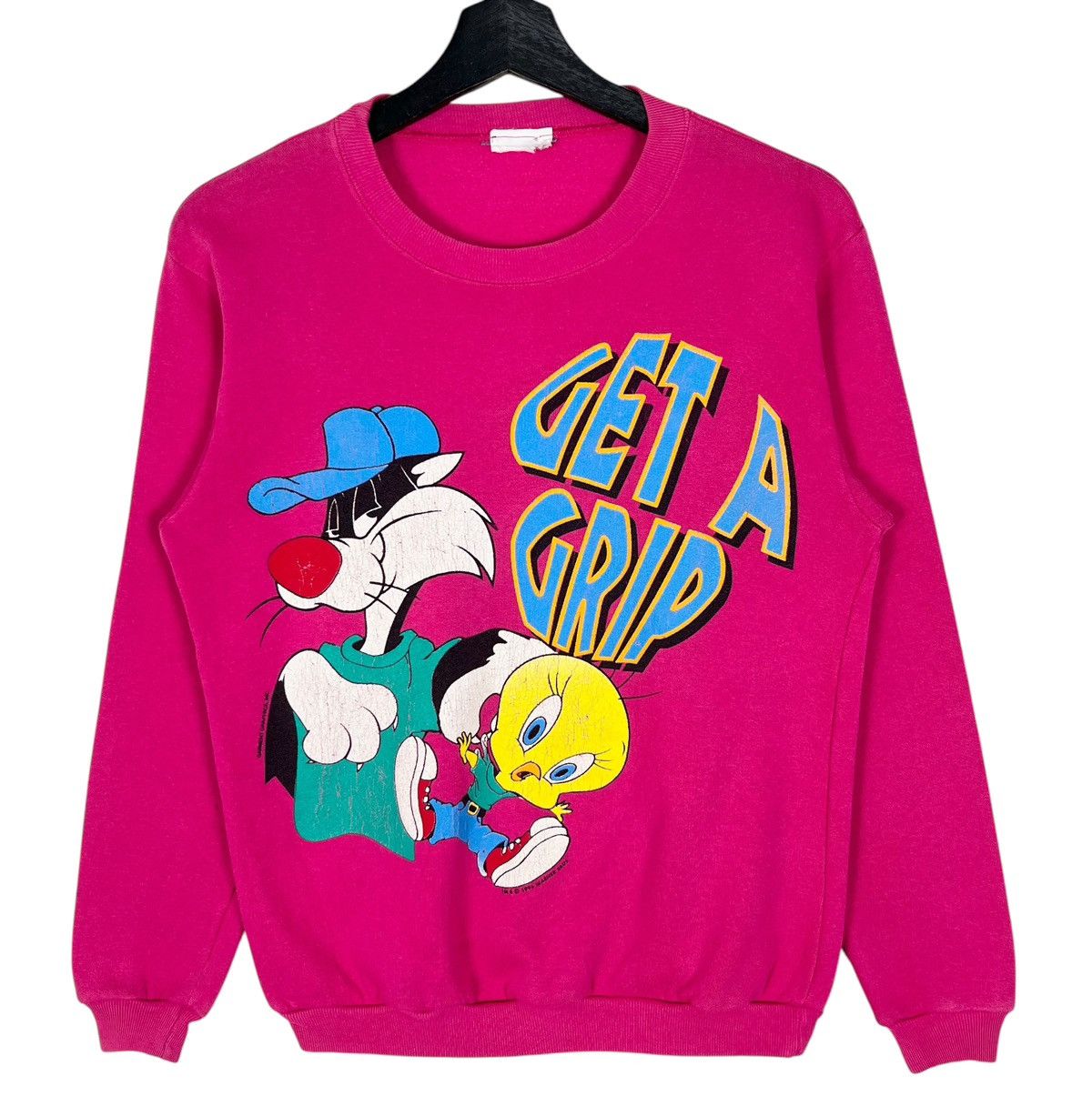 Cartoon Network × Vintage × Warner Bros Vintage 1996 Warner Bros Sylvester & Tweety Sweatshirt Size US S / EU 44-46 / 1 - 1 Thumbnail