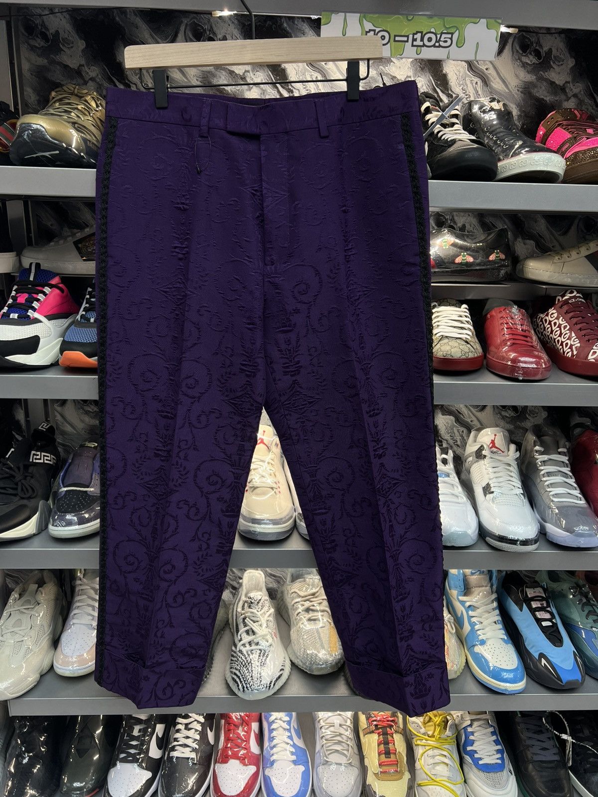 Gucci Gucci Purple Crystal Suit Set Size 34S - 12 Thumbnail