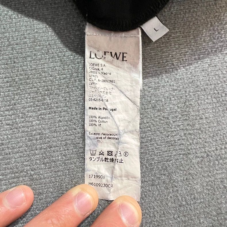 Loewe loewe Black short sleeves 2505-Nextarrow Size US L / EU 52-54 / 3 - 5 Thumbnail