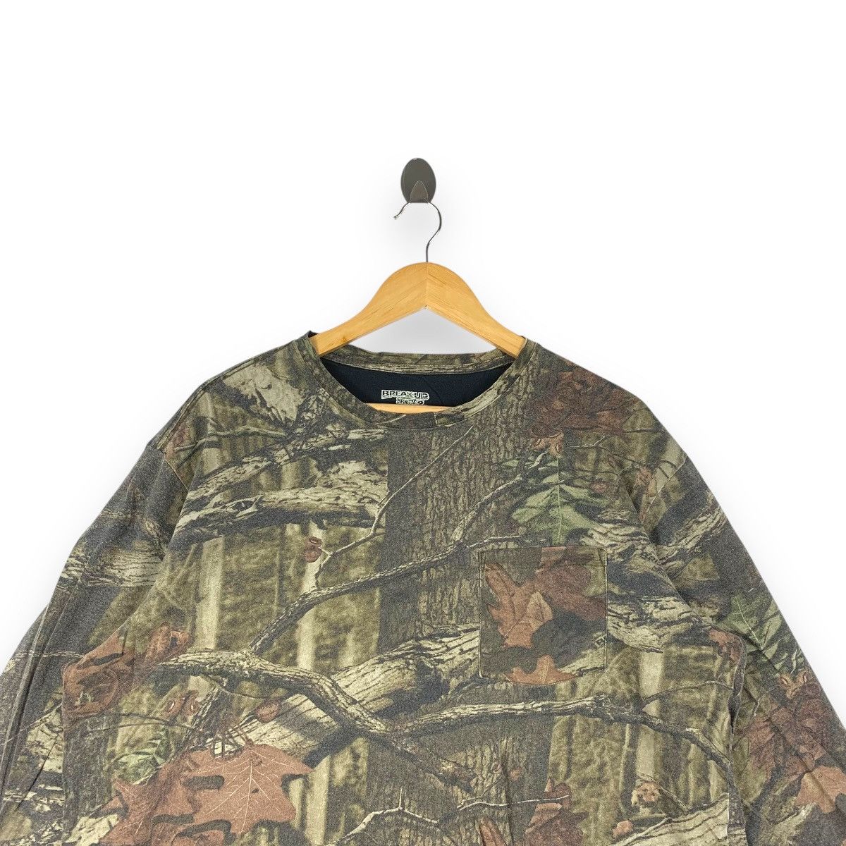 Mossy Oaks Vintage MOSSY OAK BREAK-UP Real Tree Outdoor Tee Shirt Size XL / US 12-14 / IT 48-50 - 2 Thumbnail