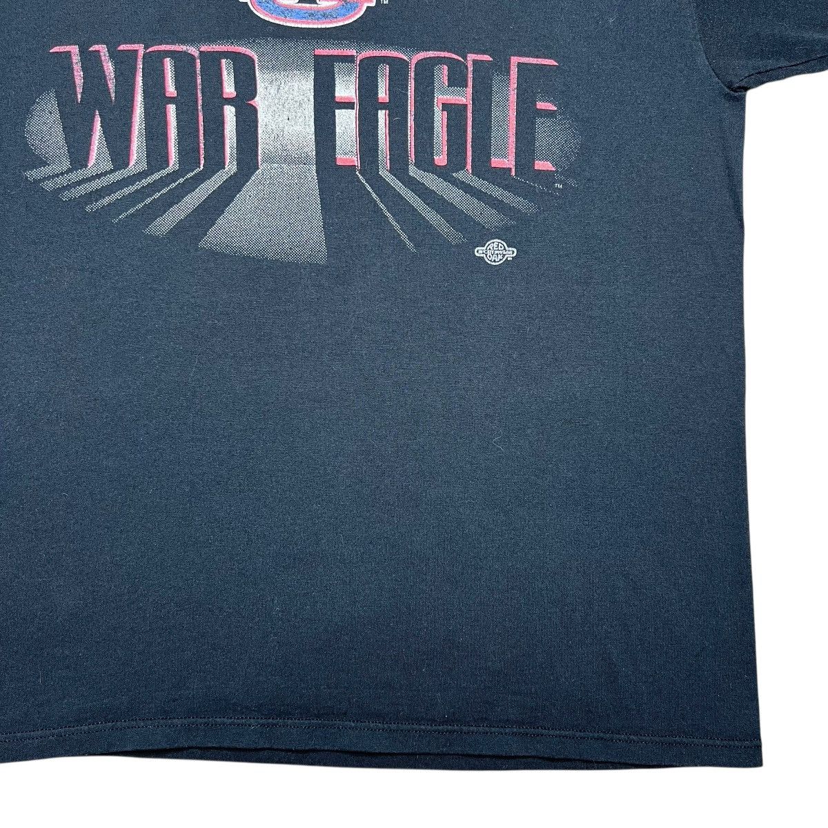 NCAA × Vintage Vintage 1990s NCAA Auburn University War Eagle Graphic Tee Size US L / EU 52-54 / 3 - 8 Thumbnail