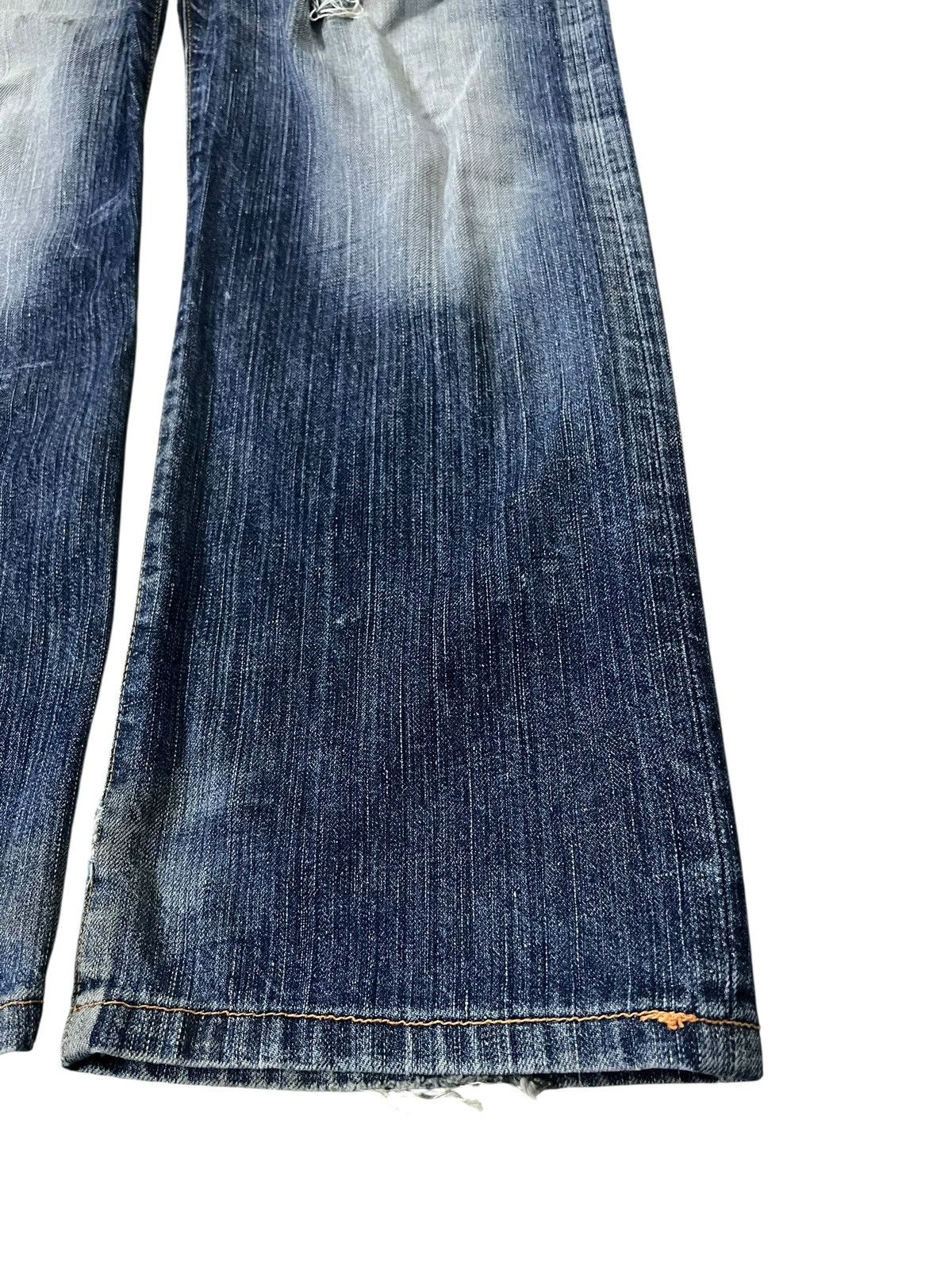 Hysteric Glamour Vintage Edwin 503R Distress Washed Jean Japan Size US 33 - 5 Thumbnail