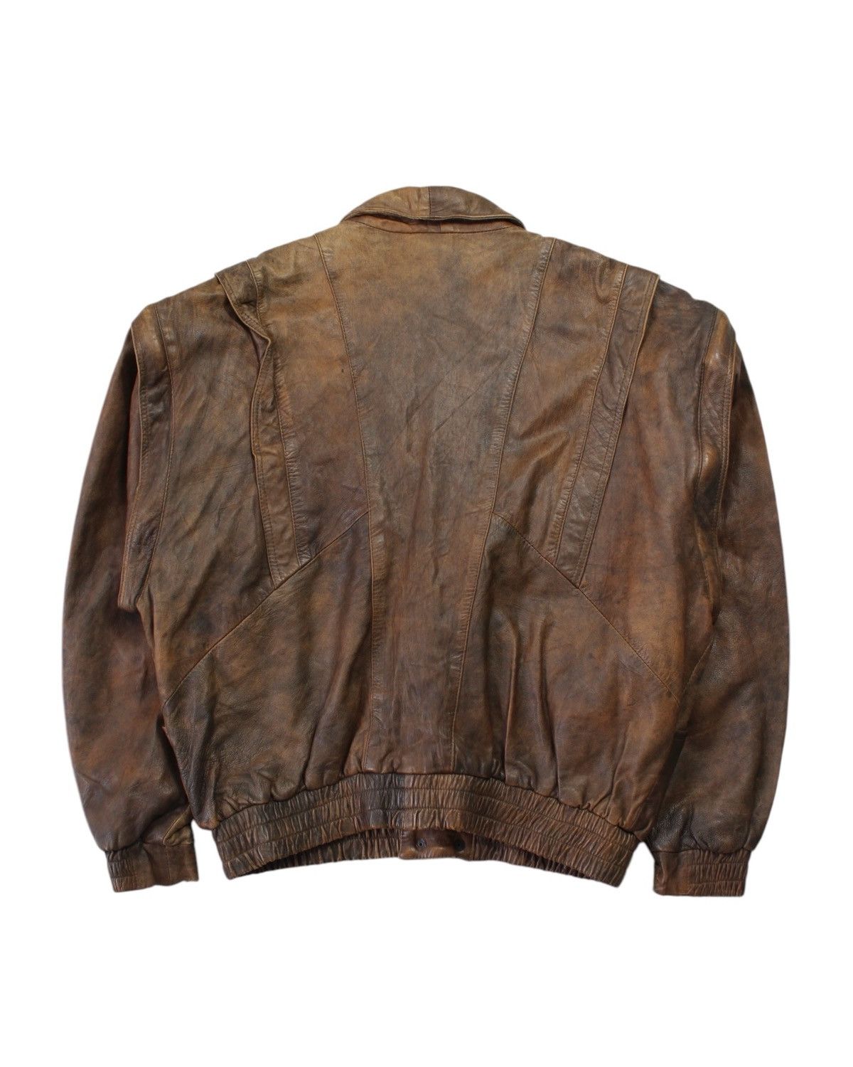 Vera Pelle 2000S VERRA PELLE LEATHER SHAWL COLLAR JACKET Size US L / EU 52-54 / 3 - 2 Thumbnail