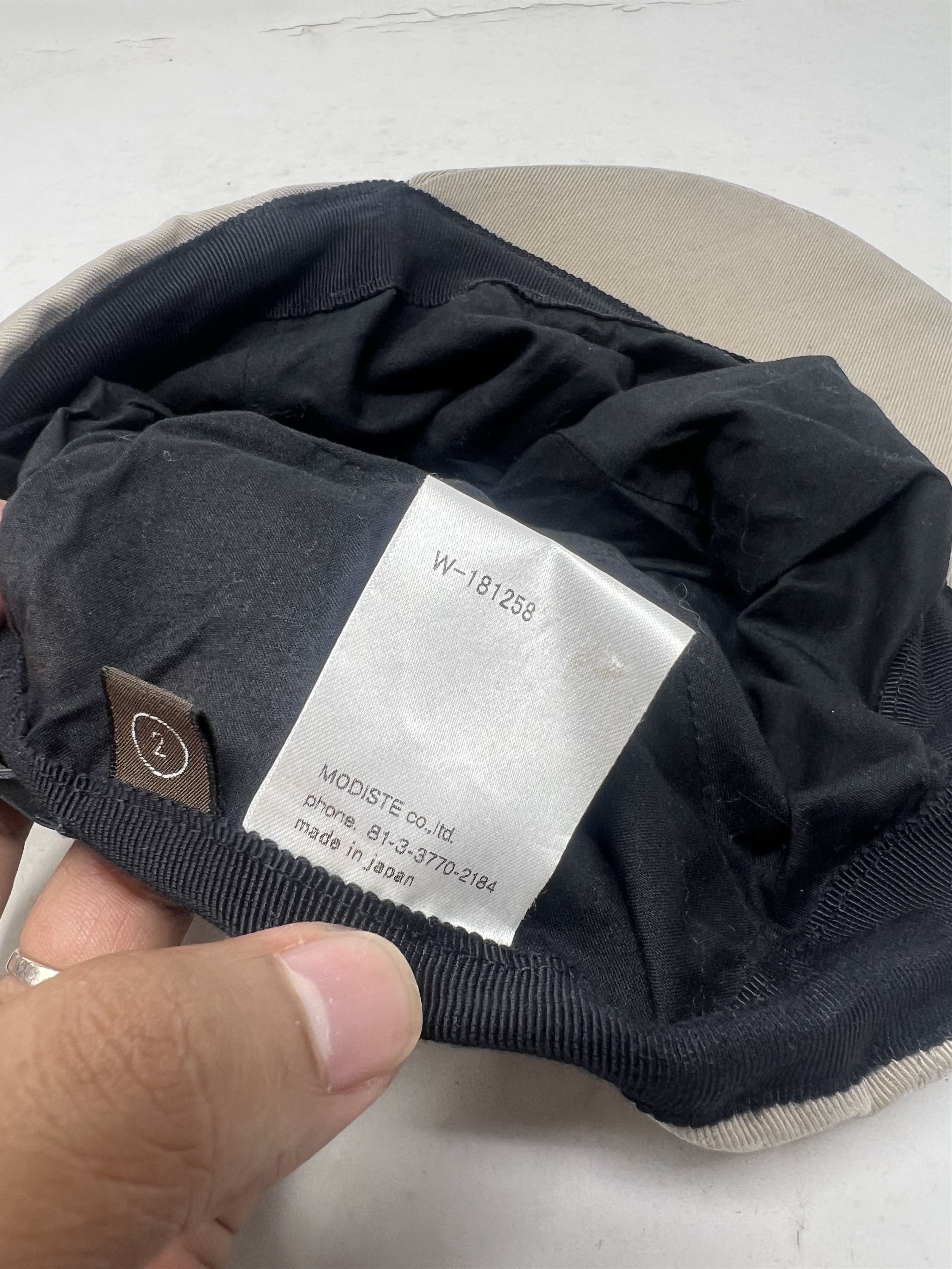 KIJIMA TAKAYUKI Kijima Takayuki Castro Cap Size ONE SIZE - 8 Thumbnail