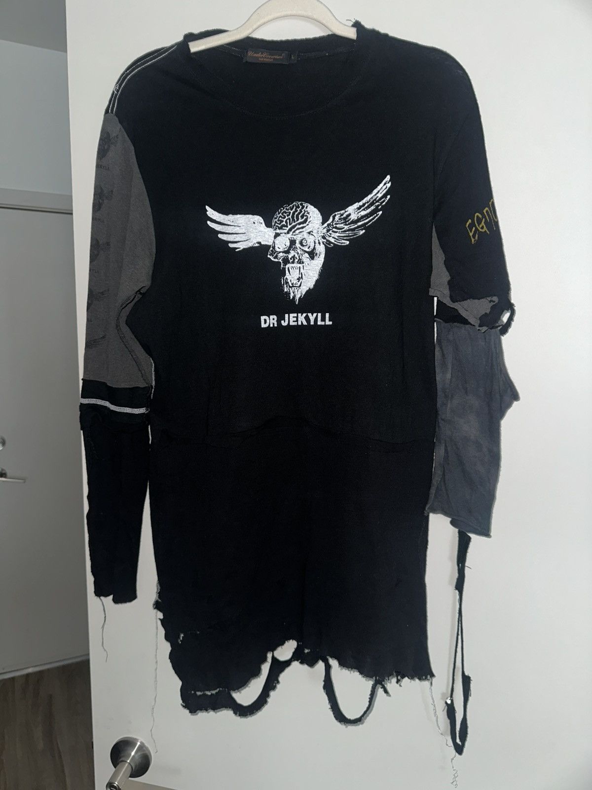 under cover DR JEKYLL ロンt カットソー Undercover Dr Jekyll Longsleeve | Grailed