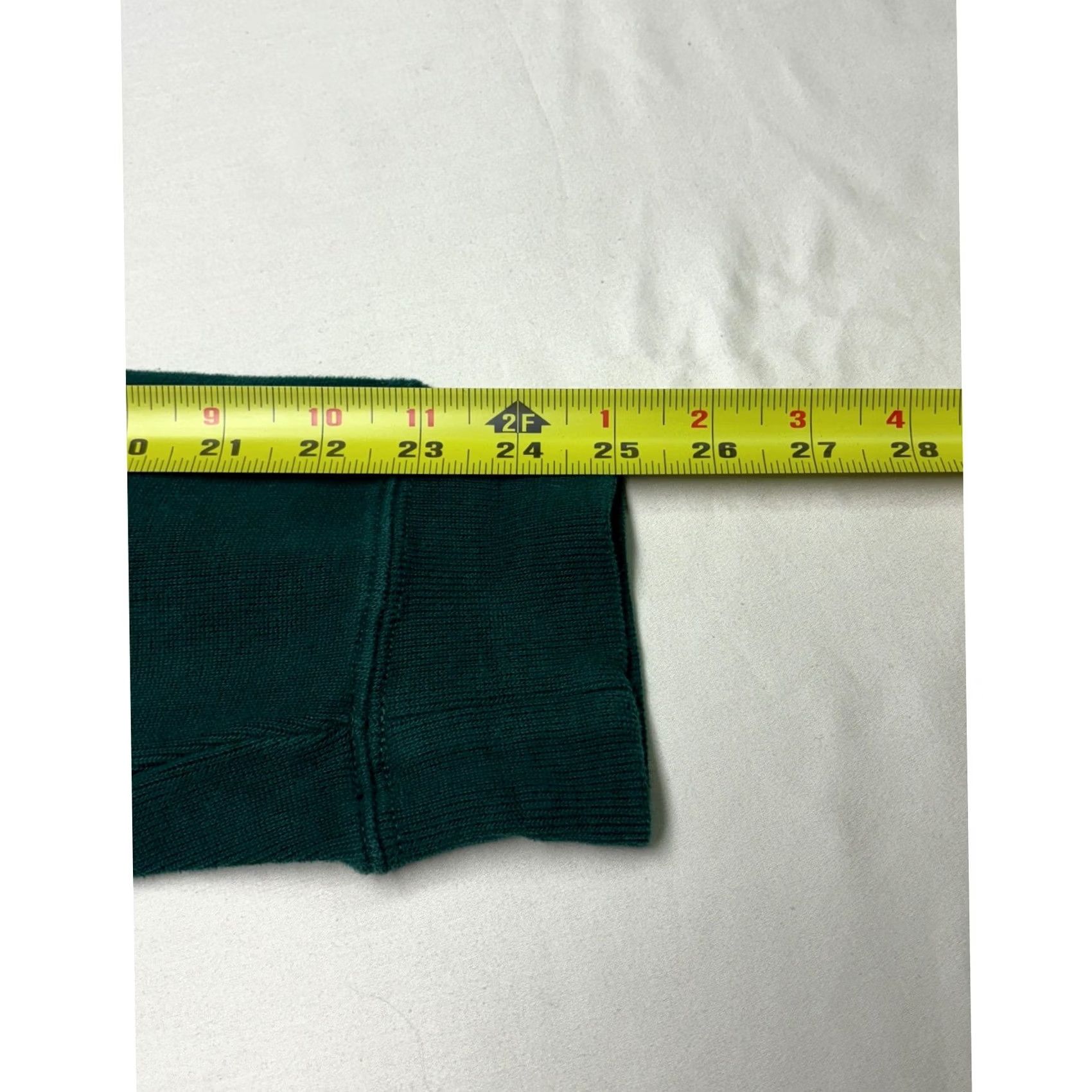 Polo Ralph Lauren Polo Ralph Lauren Mens Green Quarter Zip Pullover Sweatshirt XL Mock Neck Knit Cotton Waffle-Knit Long Sleeve Polo Pony Classic Preppy Golf Size US XL / EU 56 / 4 - 8 Thumbnail