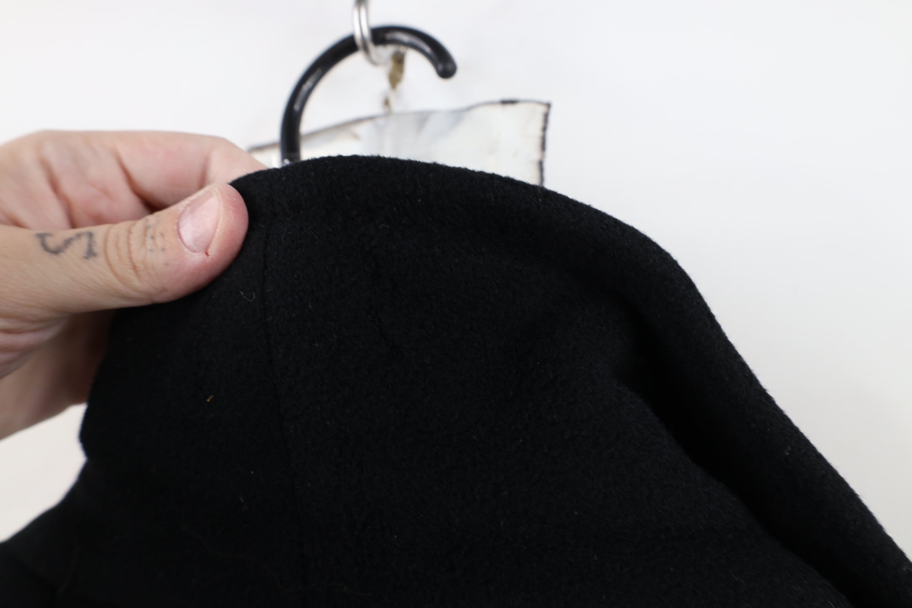 Vintage Early 1900s Knox Hat Company Superfine Wool Open Front Coat Size L / US 10 / IT 46 - 12 Thumbnail