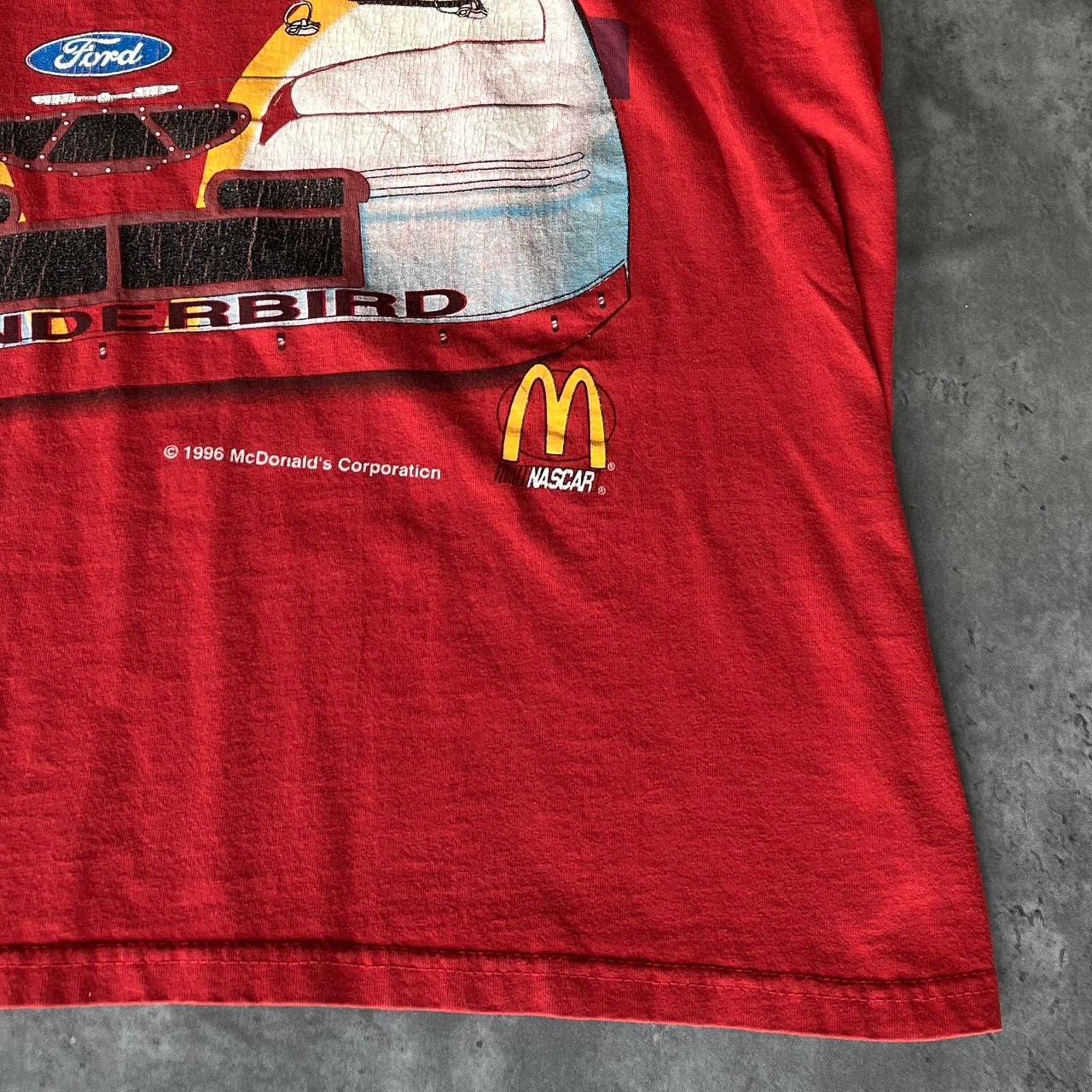 NASCAR × Vintage Vintage Nascar Racing McDonalds Bill Elliott 90s Graphic Tee Size US XL / EU 56 / 4 - 4 Thumbnail
