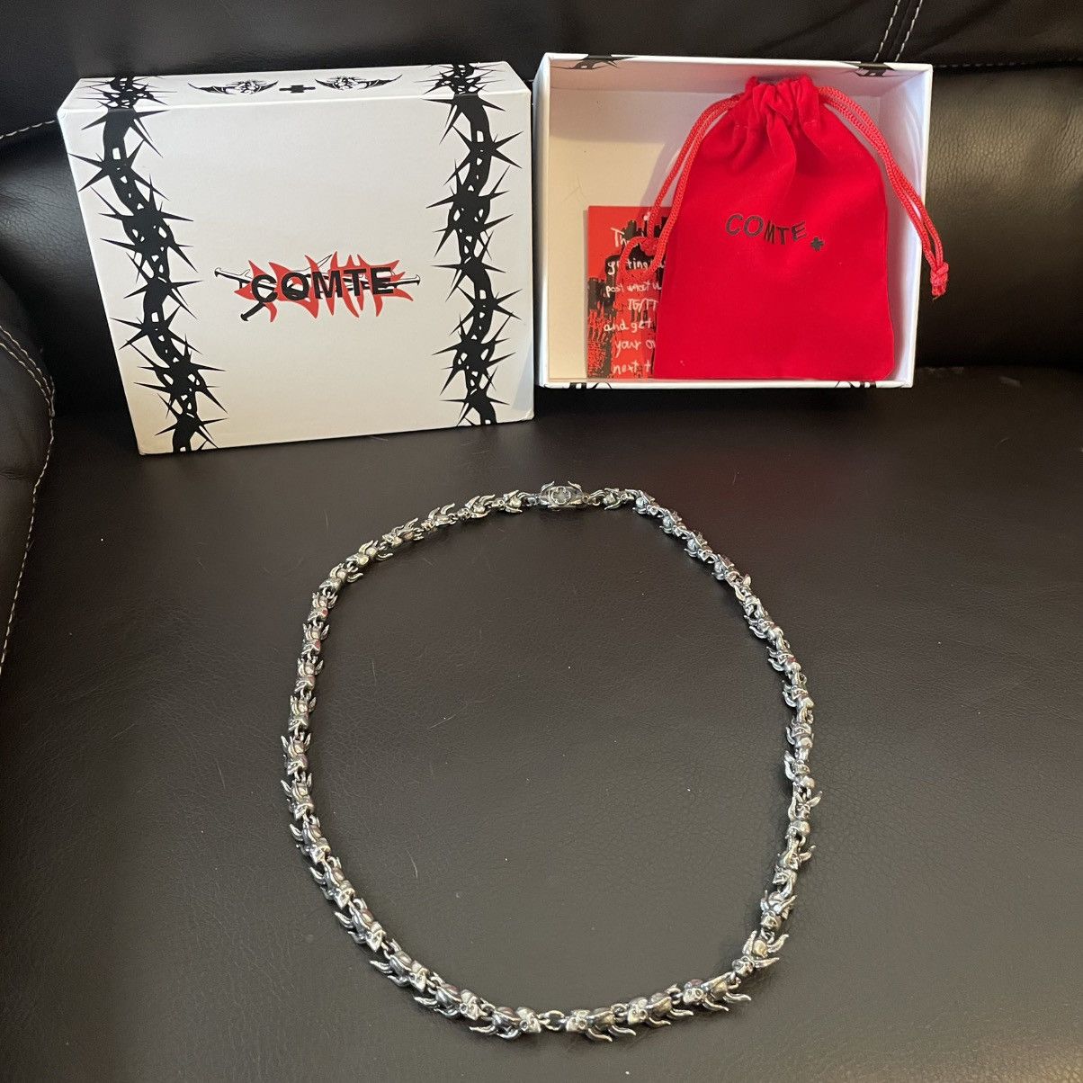 Other Project Comte Dual Demon Skull Chain Size ONE SIZE - 2 Thumbnail