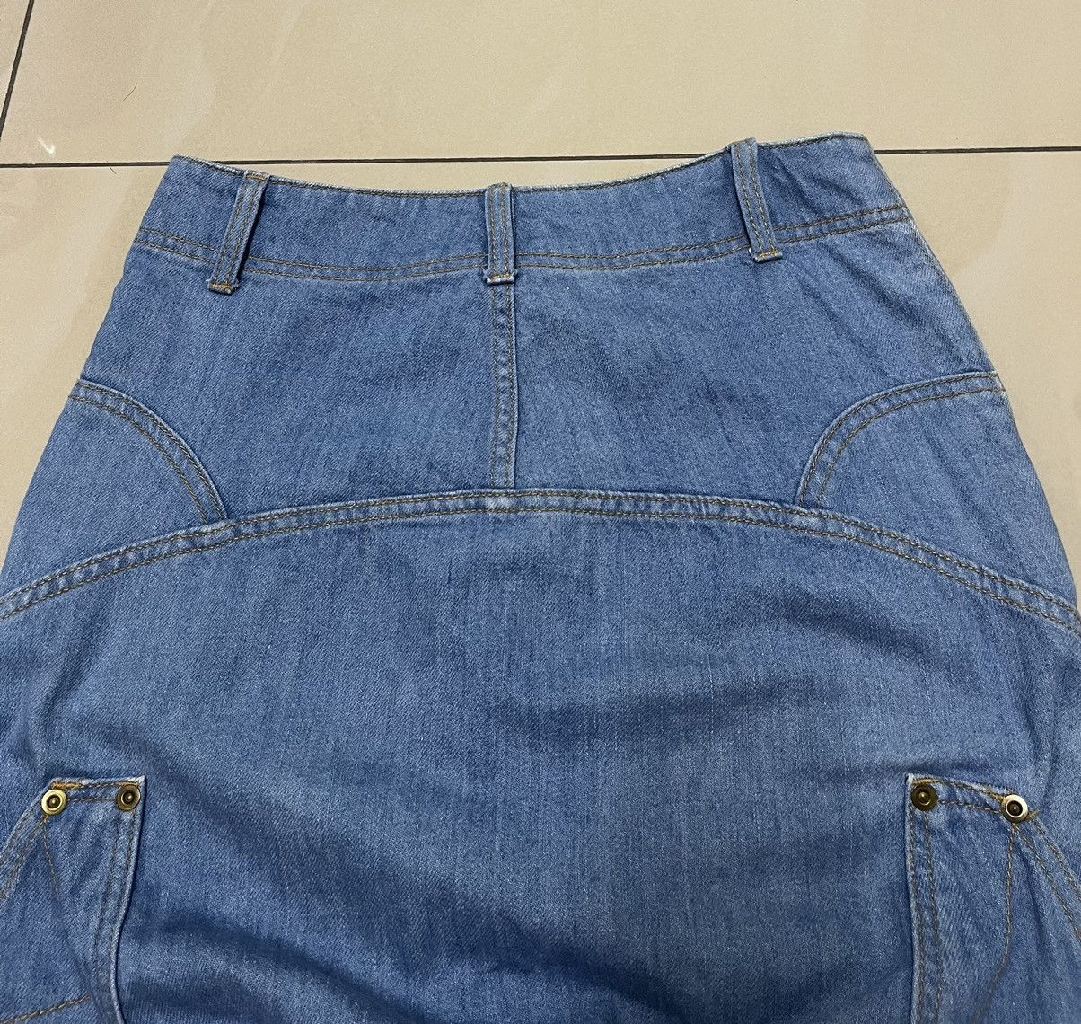 mercibeaucoup Vintage mercibeaucoup issey miyake designer dropcrotch jeans Size US 28 / EU 44 - 11 Thumbnail