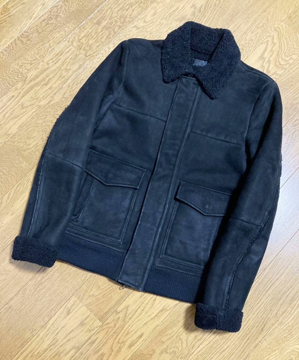 Coal Coal Black Real Mutton Leather Jacket S Size US S / EU 44-46 / 1 - 1 Thumbnail