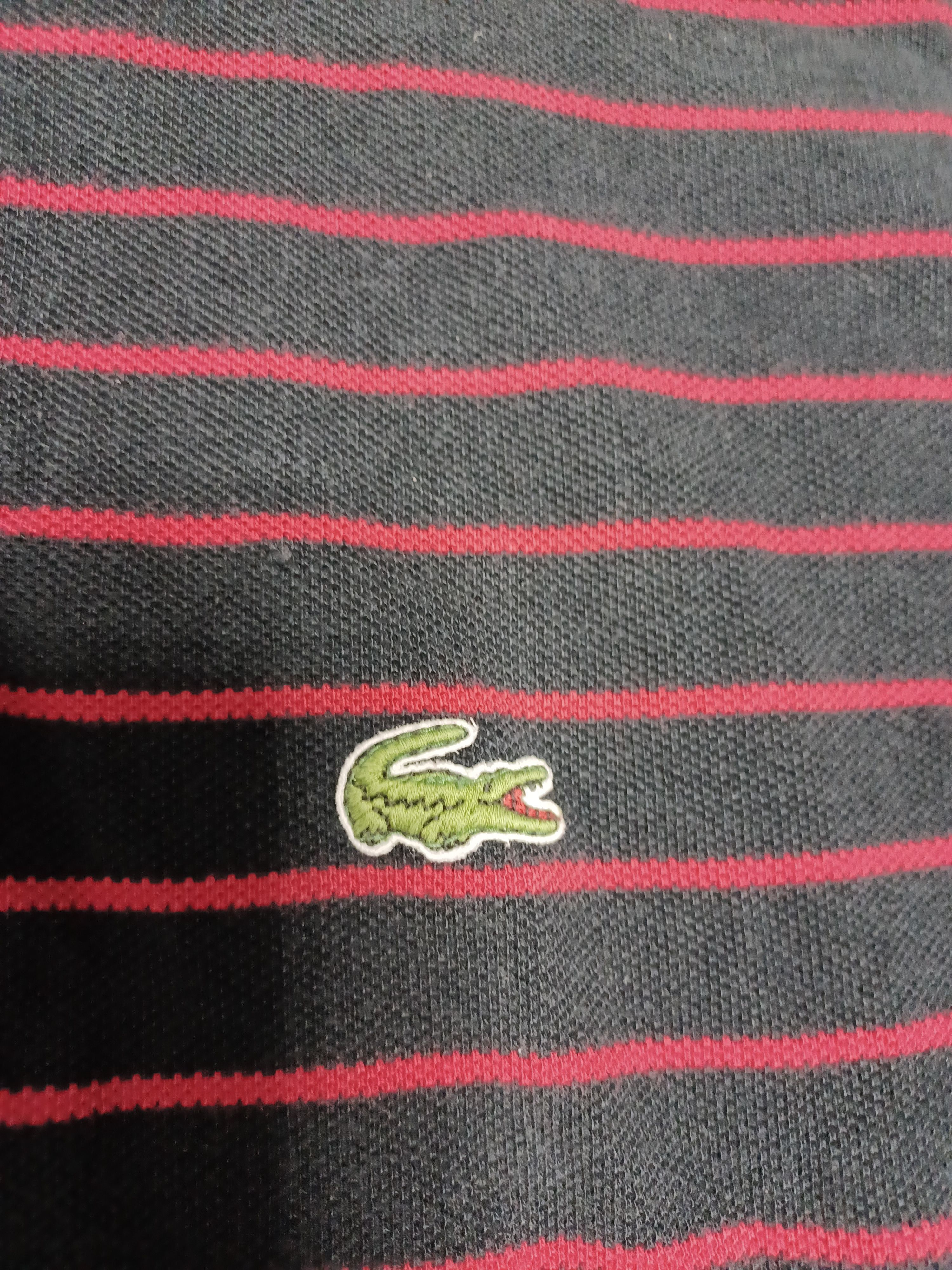Lacoste IZOD LACOSTE MADE IN USA VINTAGE STRIPED POLO SHIRT Size US L / EU 52-54 / 3 - 3 Thumbnail