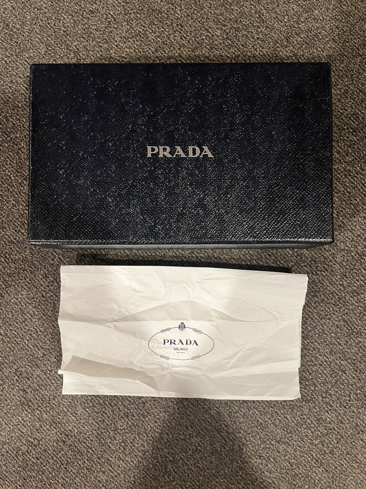 Prada Black Saffiano Leather Wallet On Chain Size ONE SIZE - 8 Thumbnail