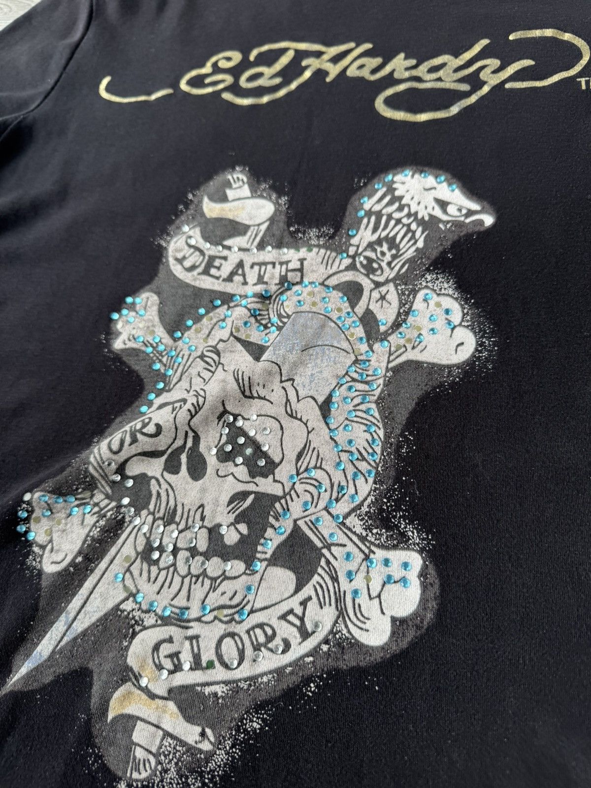Ed Hardy Ed Hardy Y2k Slim Women's Tee Size S / US 4 / IT 40 - 6 Thumbnail