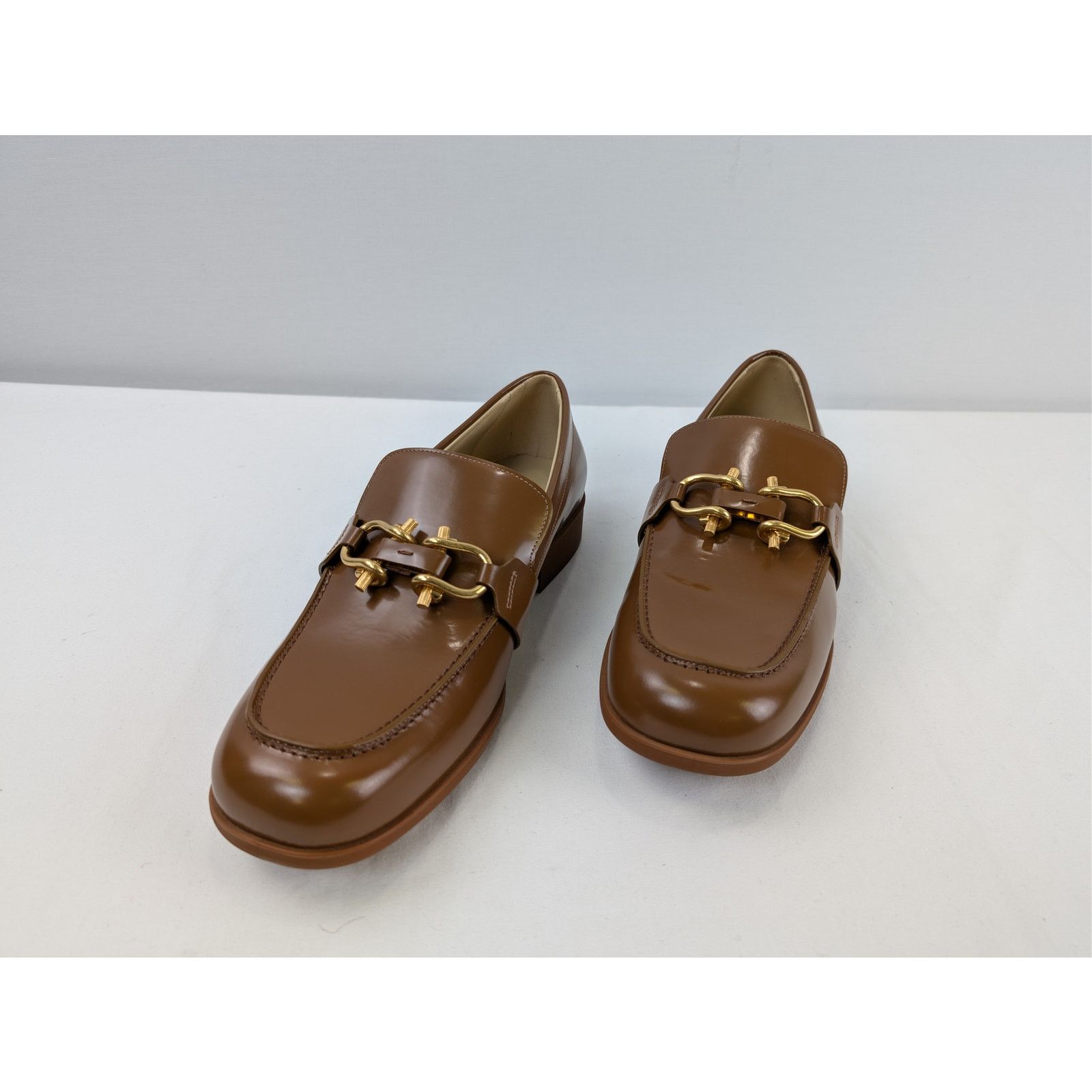 Bottega Veneta o1rshd1 Soft Vinyl Monsieur Loafer Shoe Boots in Cognac Size US 11 / EU 44 - 8 Thumbnail