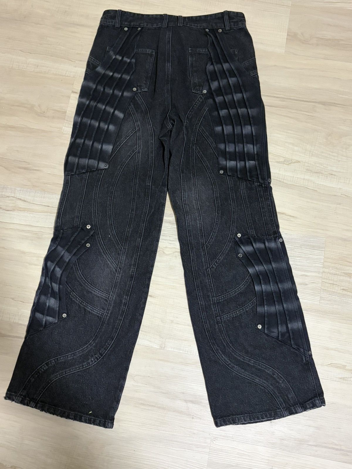 Bad Son Circuit Layered Denim Size US 38 / EU 54 - 4 Thumbnail