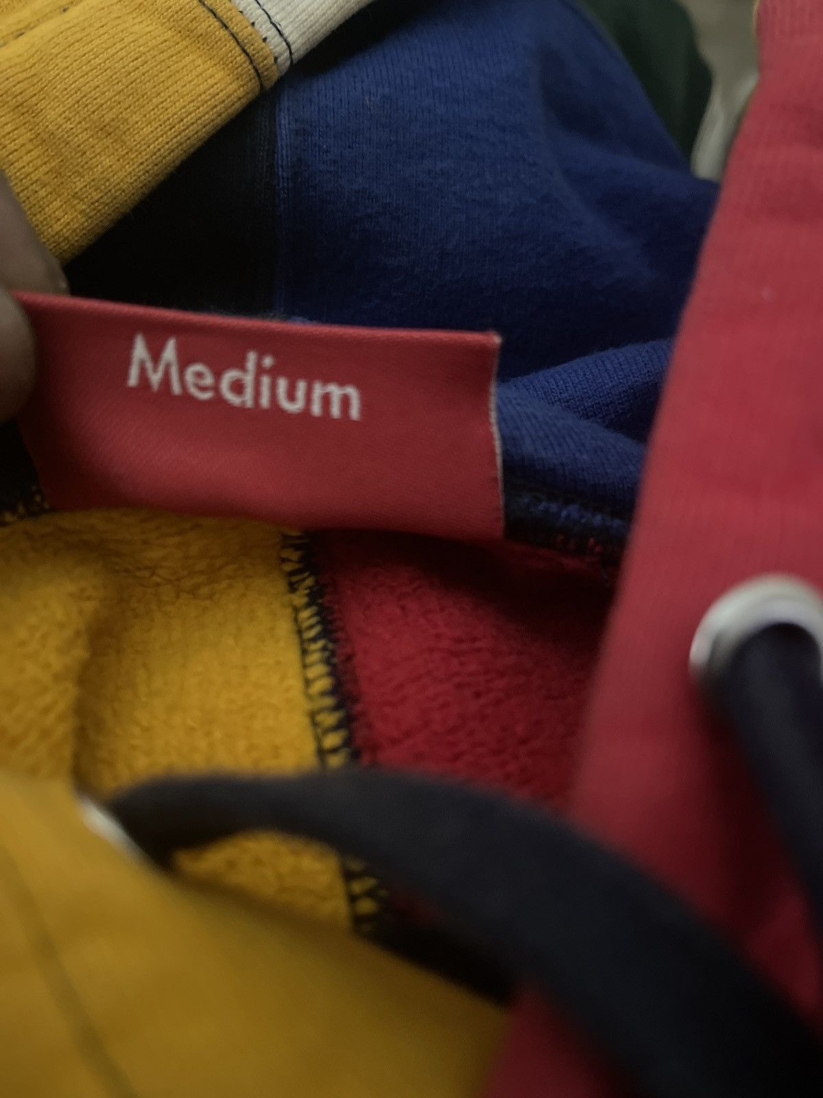 Supreme Supreme multicolor patch work hoodie Size US M / EU 48-50 / 2 - 4 Thumbnail