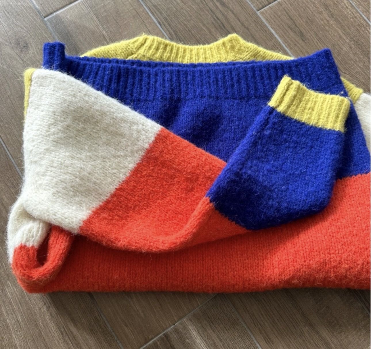 Acne Studios RARE GRAIL Acne Studios block pattern sweater Size US M / EU 48-50 / 2 - 6 Thumbnail
