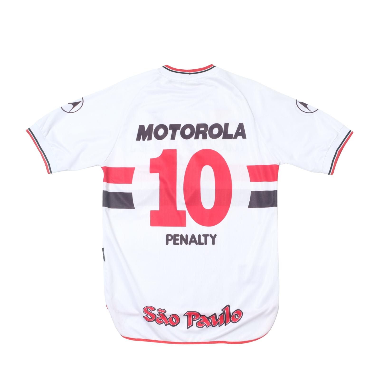 Penalty 2000/01 Sao Paulo Brazil Home Shirt (M/L) Size US M / EU 48-50 / 2 - 2 Thumbnail