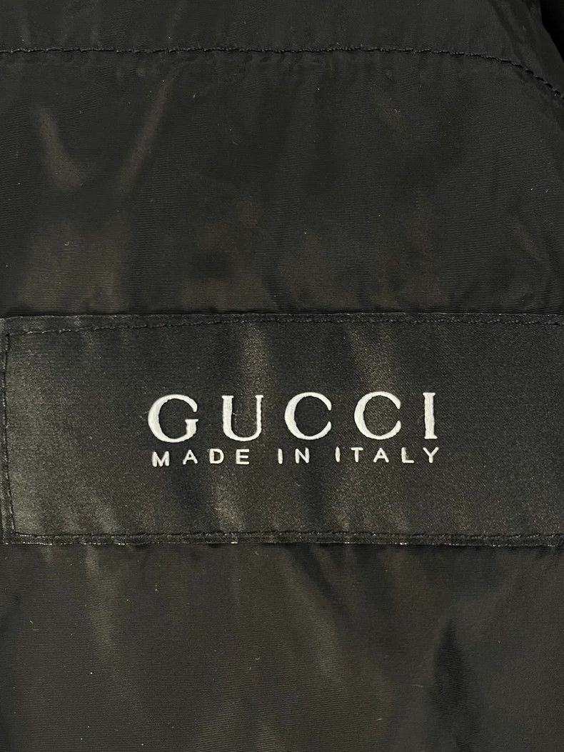 Gucci Gucci Black lined full-printed logo jacket 2502-Nextarrow Size US M / EU 48-50 / 2 - 5 Thumbnail