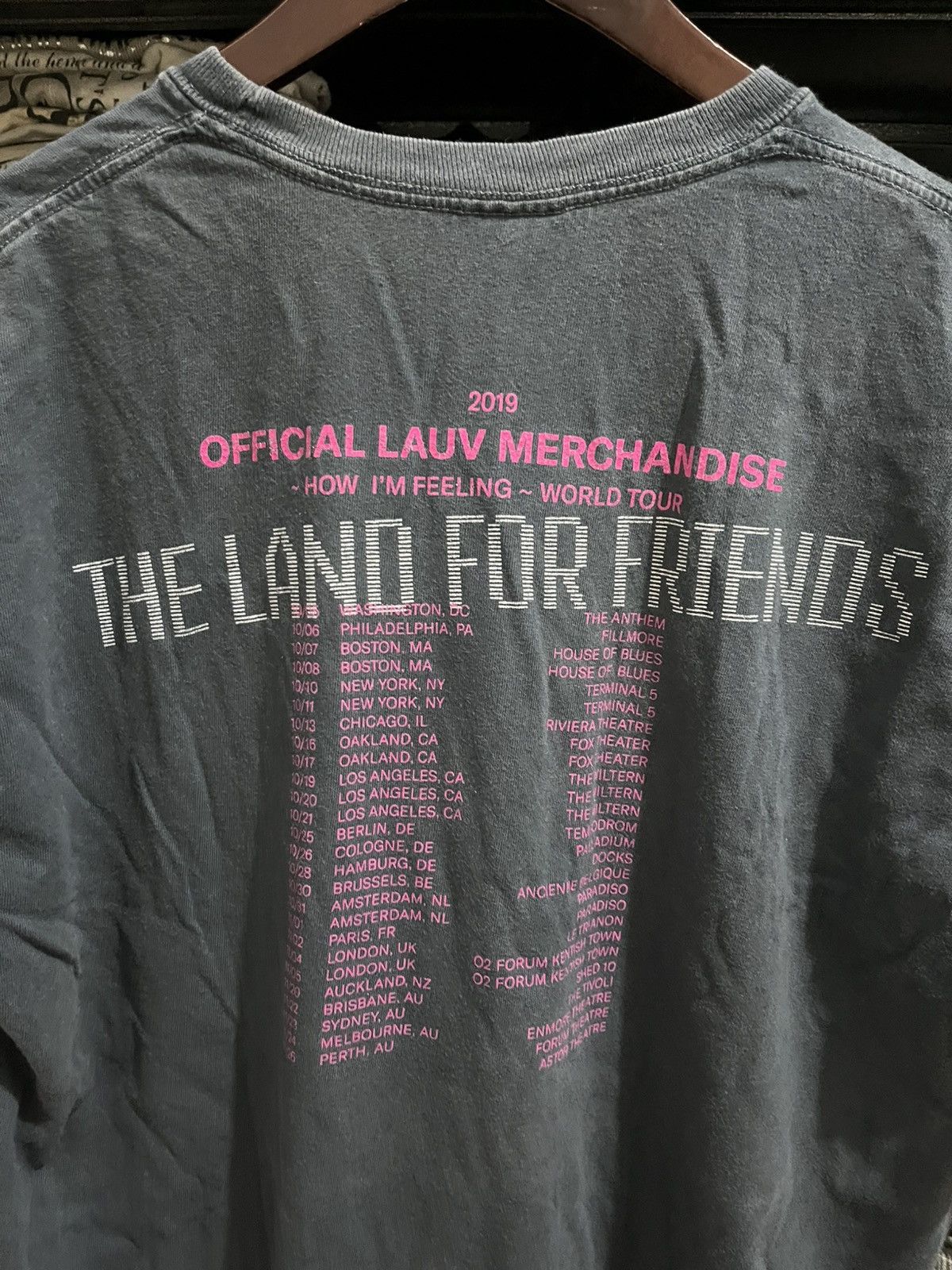 Band Tees × Comfort Colors 💸BINDINGOFFER💸Lauv tour 2019 tee Size US M / EU 48-50 / 2 - 5 Thumbnail